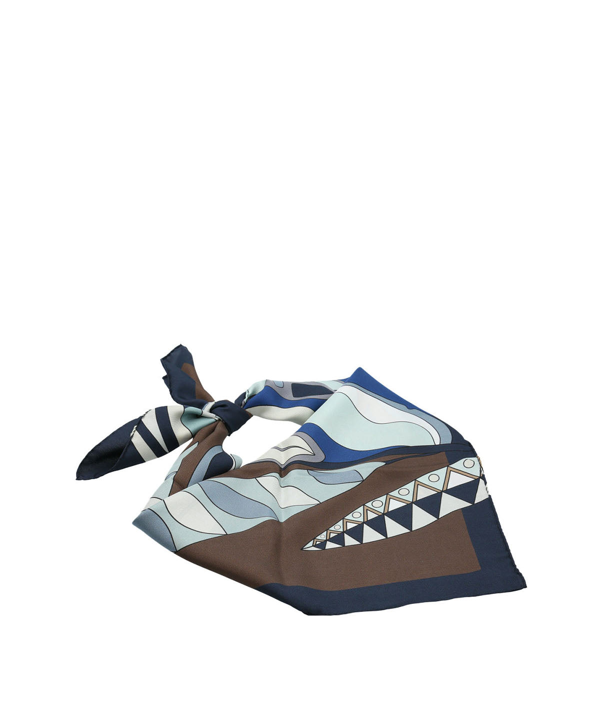 Pañuelo Seda Mujer Silk Stella Scarf Azul Hush Puppies | Hush Puppies