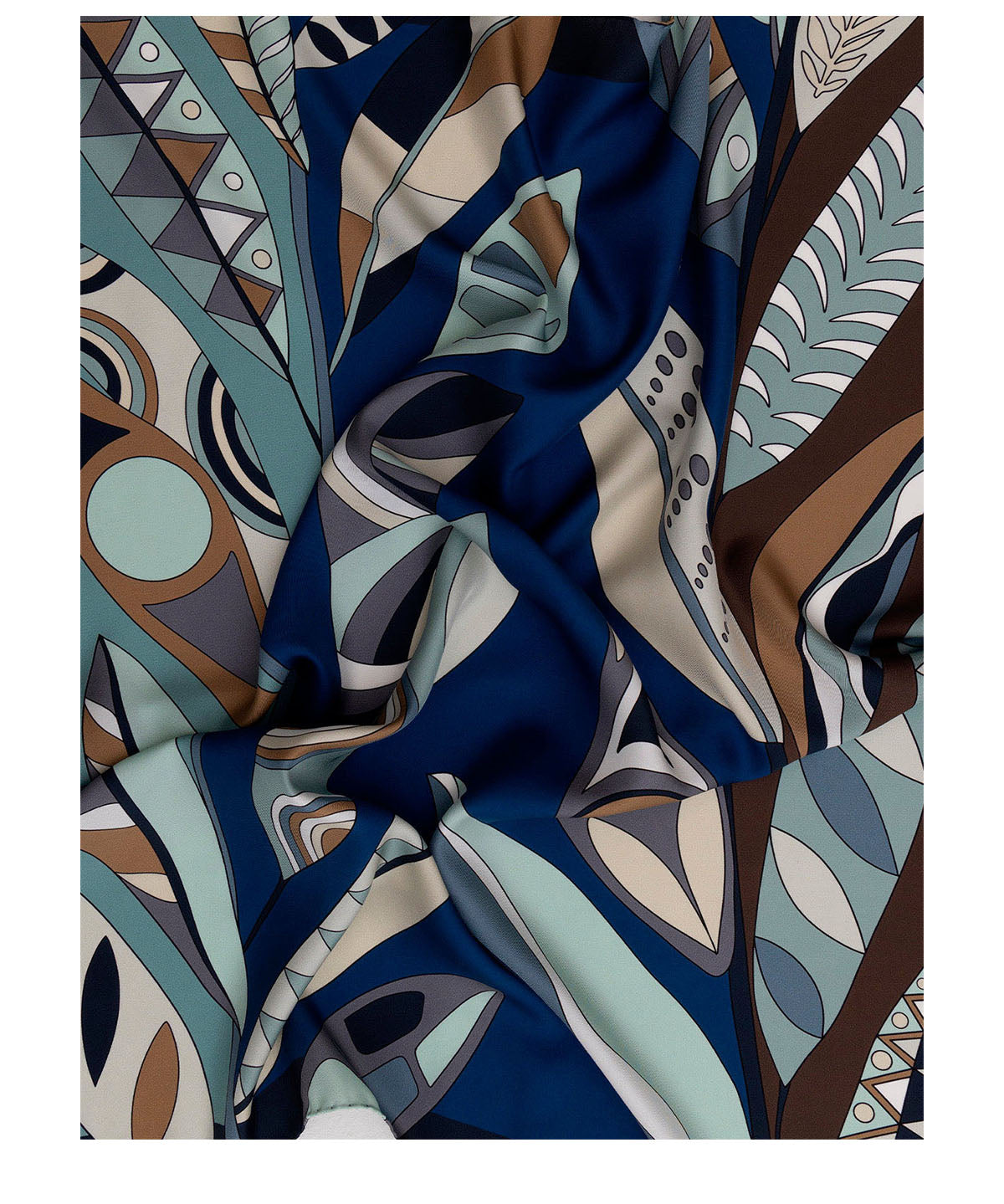 Pañuelo Seda Mujer Silk Stella Scarf Azul Hush Puppies | Hush Puppies