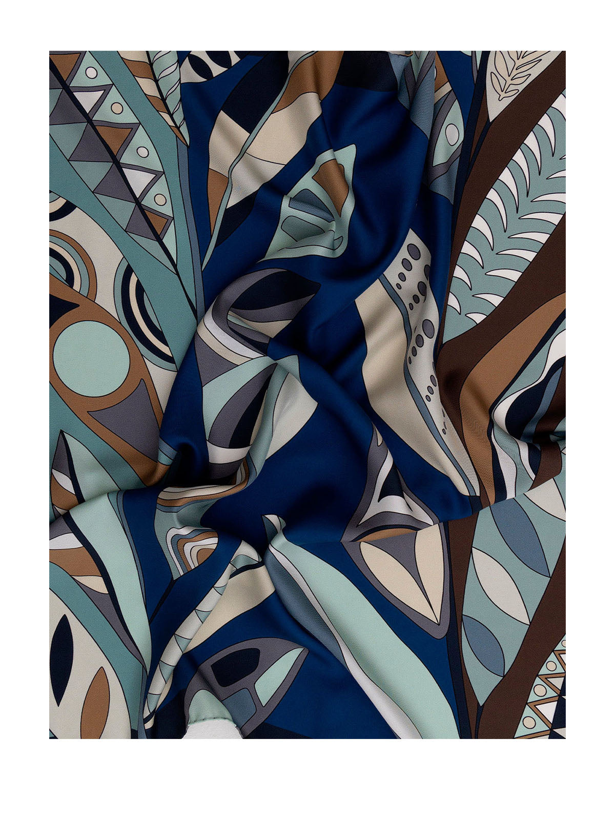 Pañuelo Seda Mujer Silk Stella Scarf Azul Hush Puppies | Hush Puppies