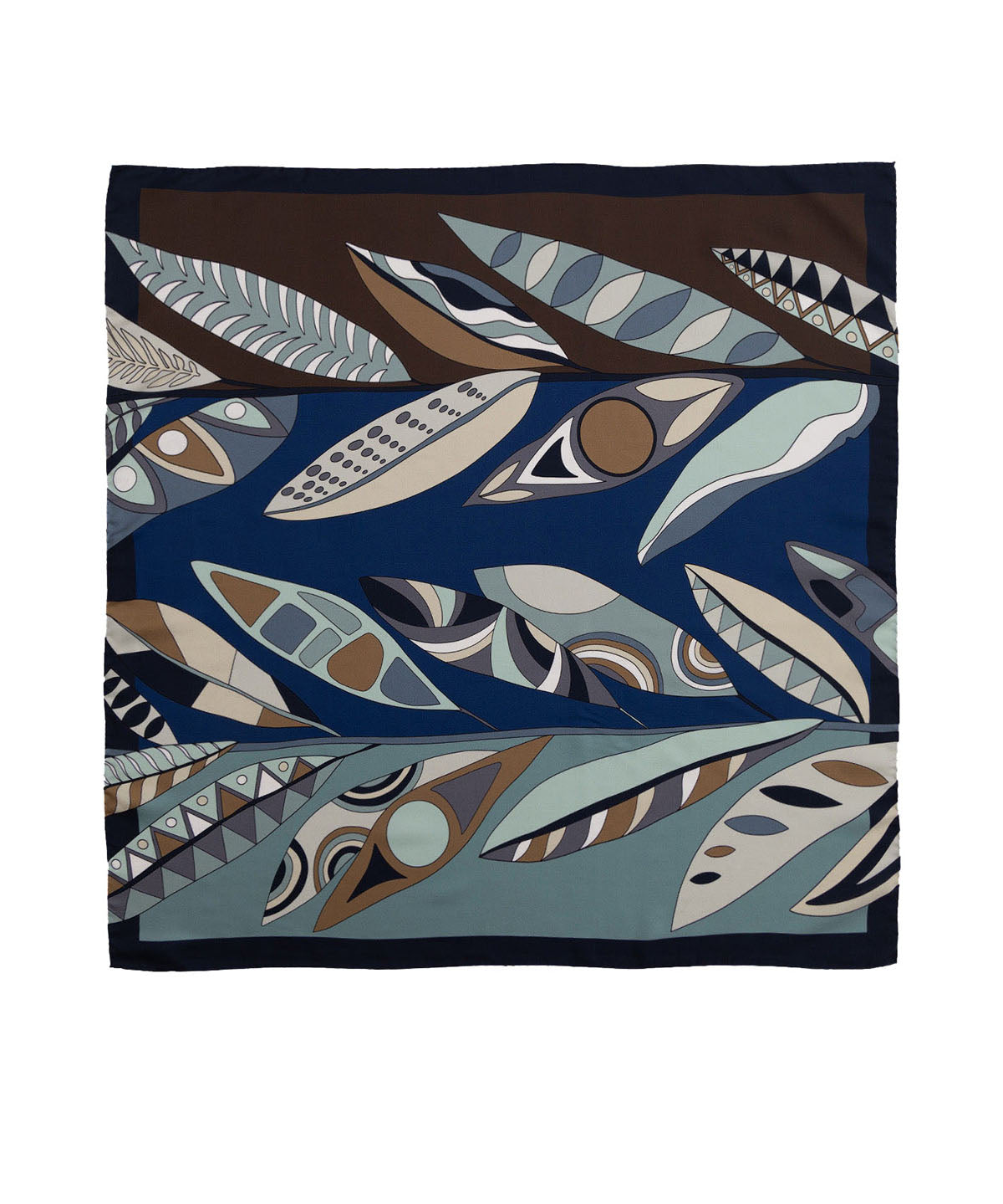 Pañuelo Seda Mujer Silk Stella Scarf Azul Hush Puppies | Hush Puppies