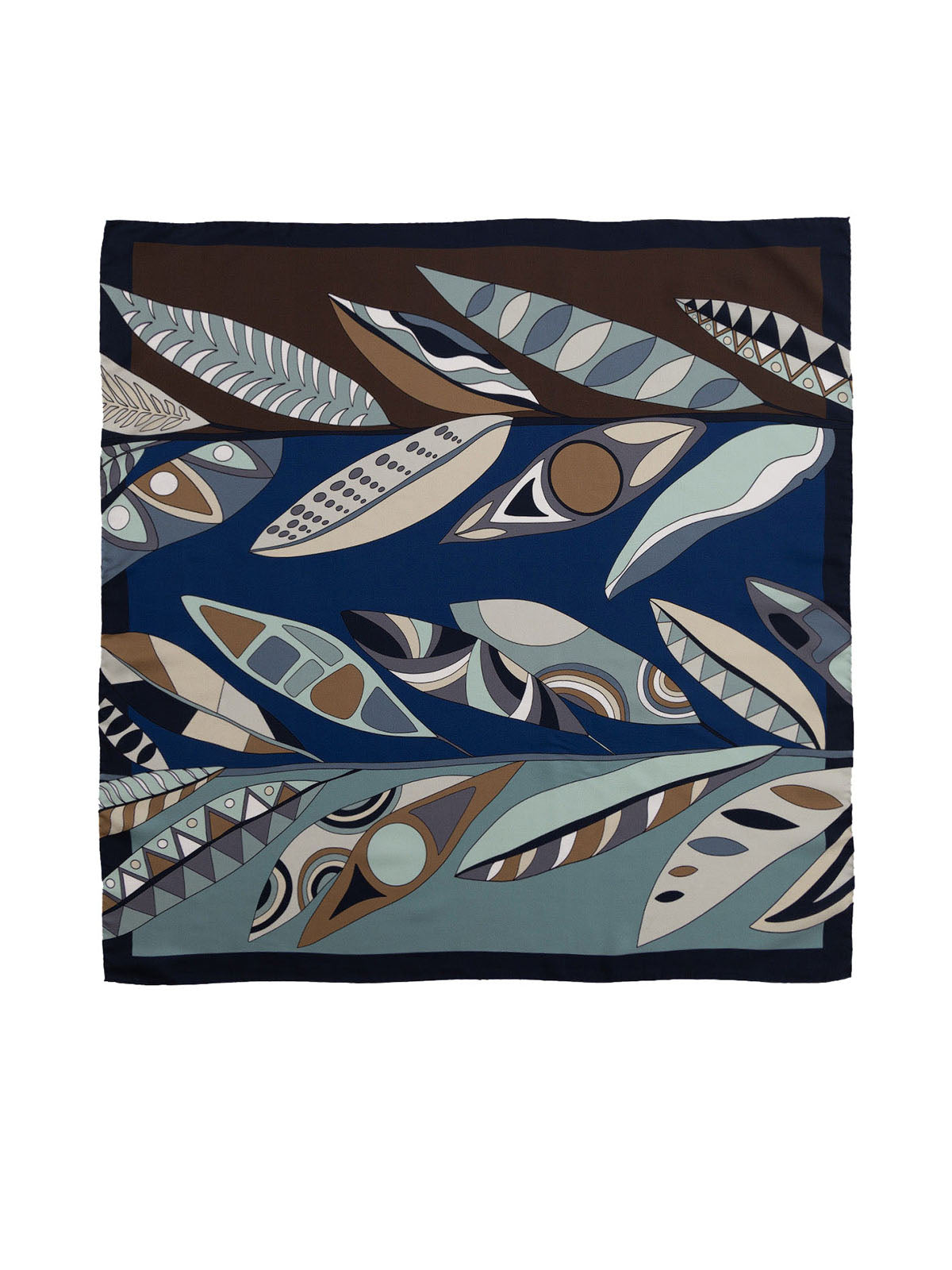 Pañuelo Seda Mujer Silk Stella Scarf Azul Hush Puppies | Hush Puppies