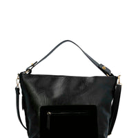 Cartera Ecocuero Mujer Laryn Hobo Negro Hush Puppies | Hush Puppies