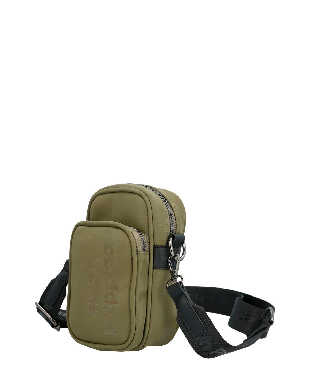 Cartera Ecocuero Mujer Hannah Cross Verde Hush Puppies | Hush Puppies