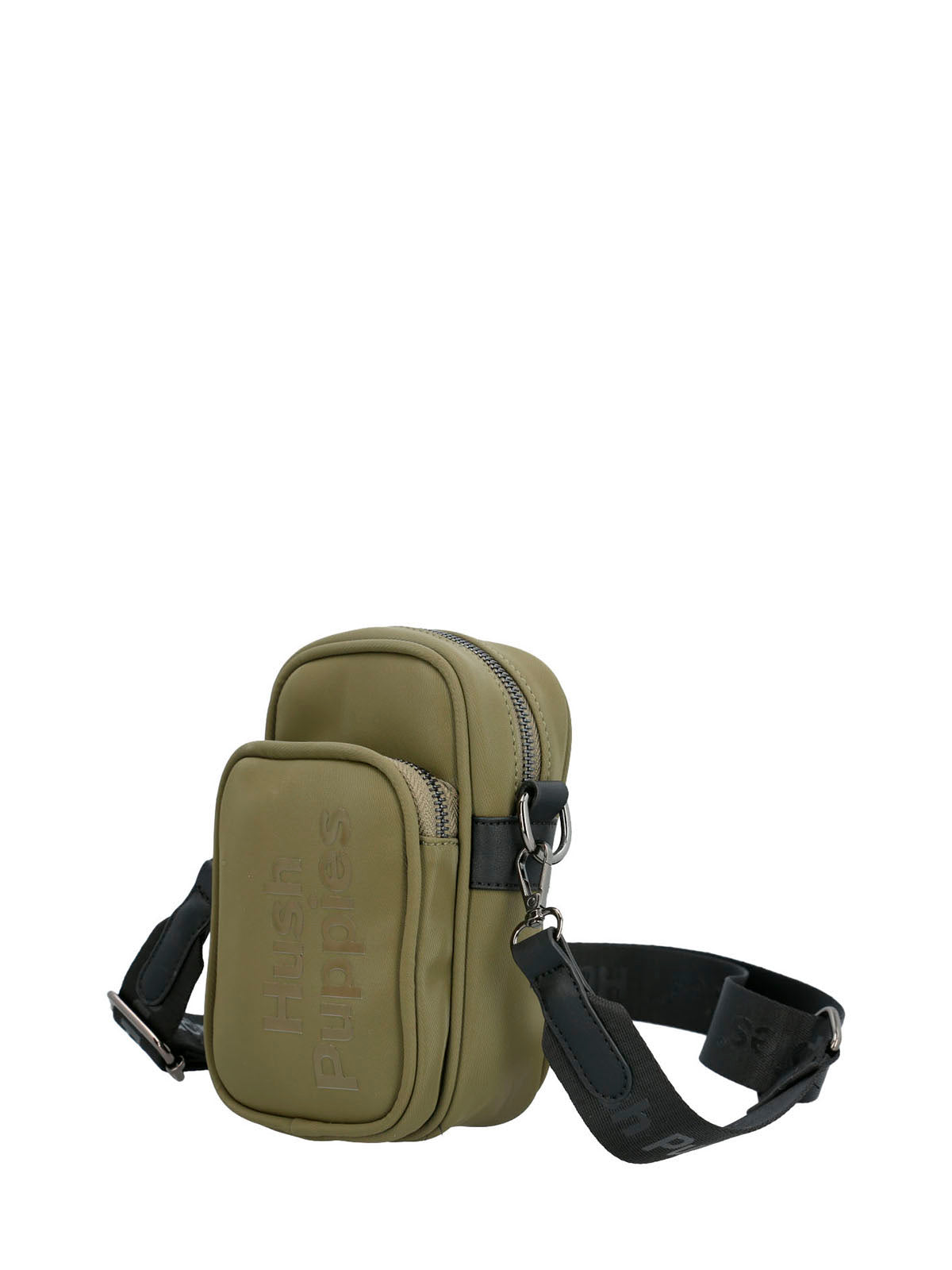 Cartera Ecocuero Mujer Hannah Cross Verde Hush Puppies | Hush Puppies