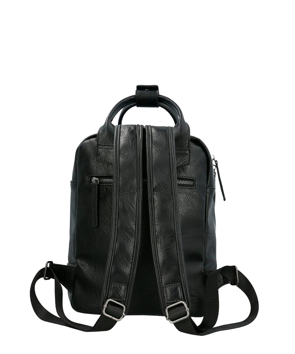 Mochila Ecocuero Mujer Lowri Back Negro Hush Puppies | Hush Puppies