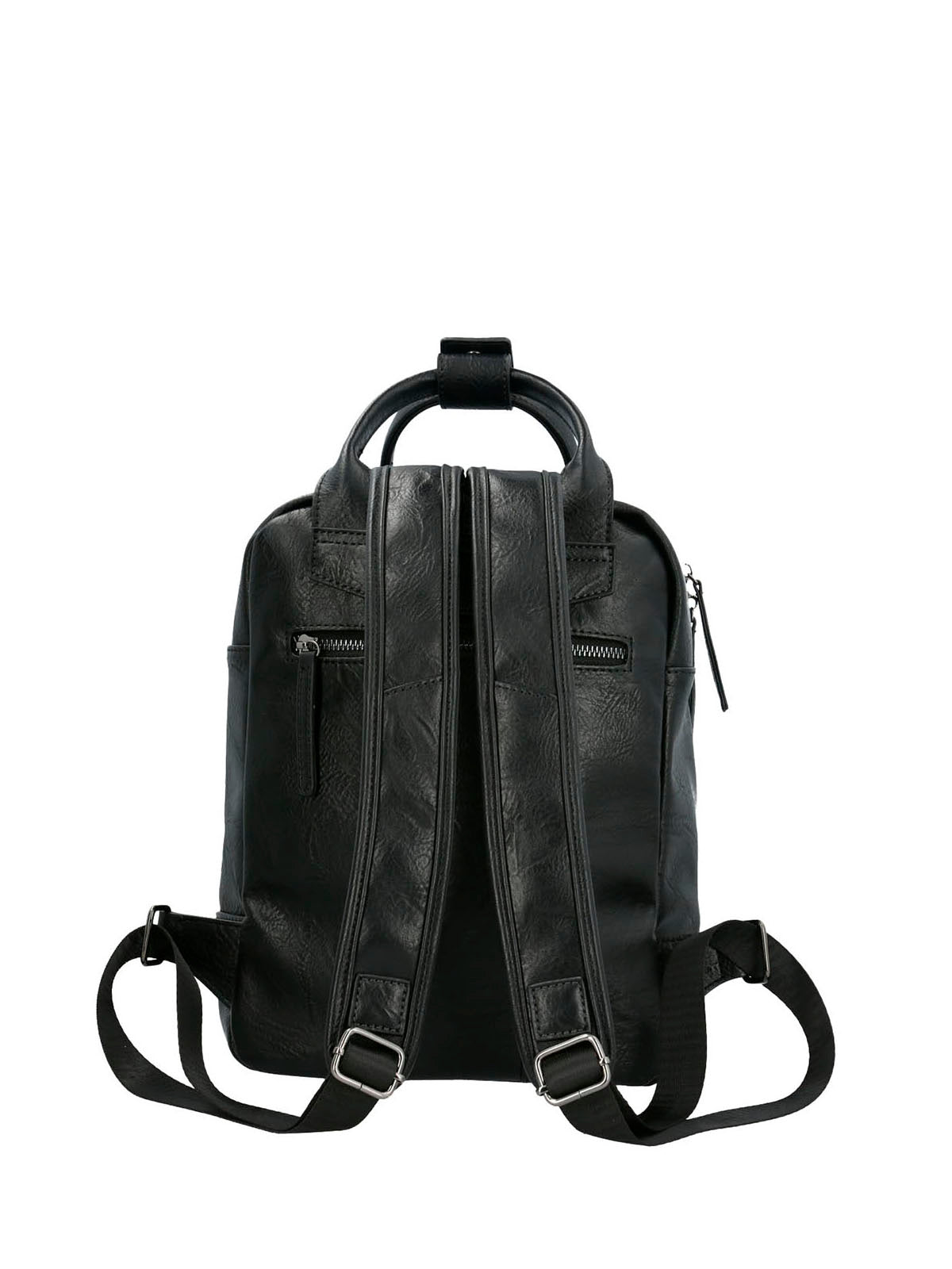 Mochila Ecocuero Mujer Lowri Back Negro Hush Puppies | Hush Puppies