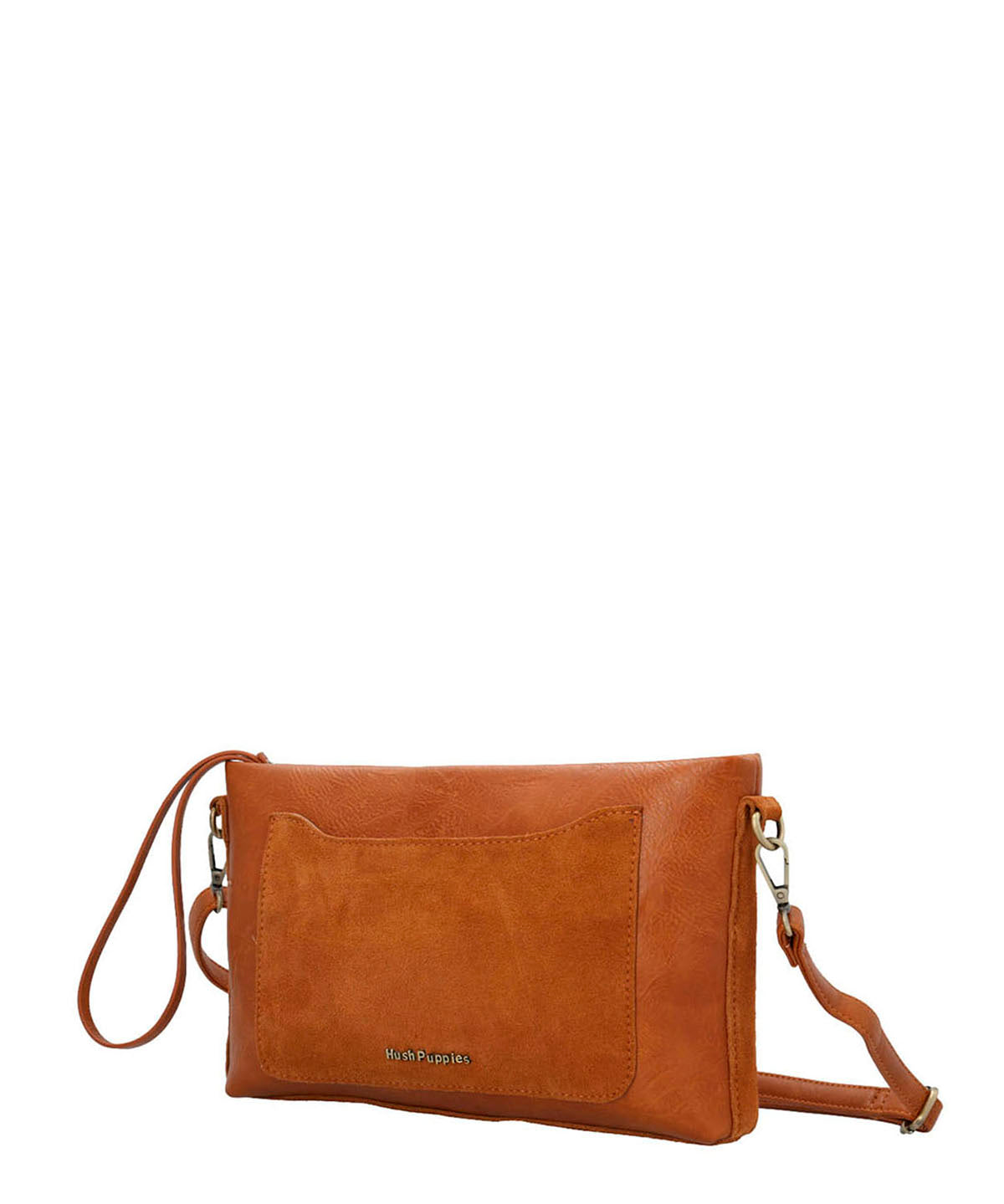 Cartera Ecocuero Mujer Liah Cross Café Hush Puppies | Hush Puppies