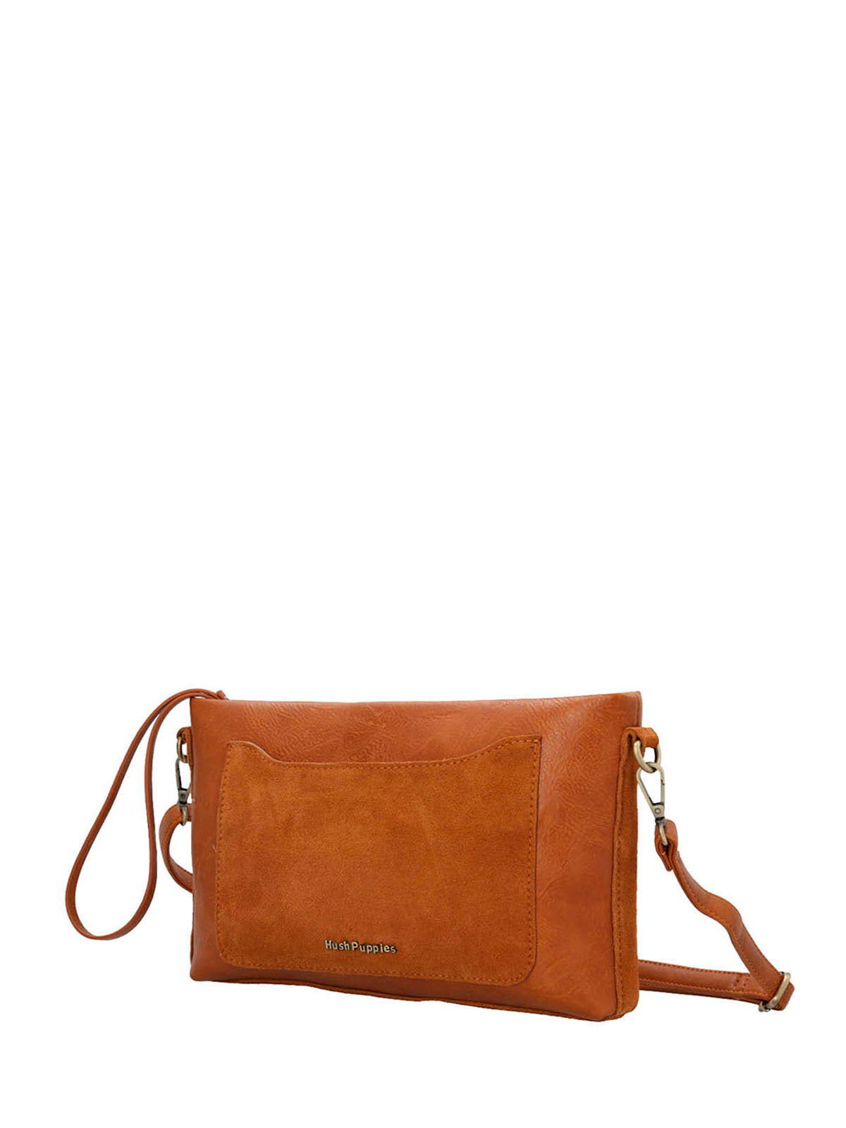 Cartera Ecocuero Mujer Liah Cross Café Hush Puppies | Hush Puppies