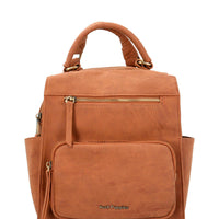 Cartera Mochila Ecocuero Mujer Date Backbag Café Hush Puppies | Hush Puppies