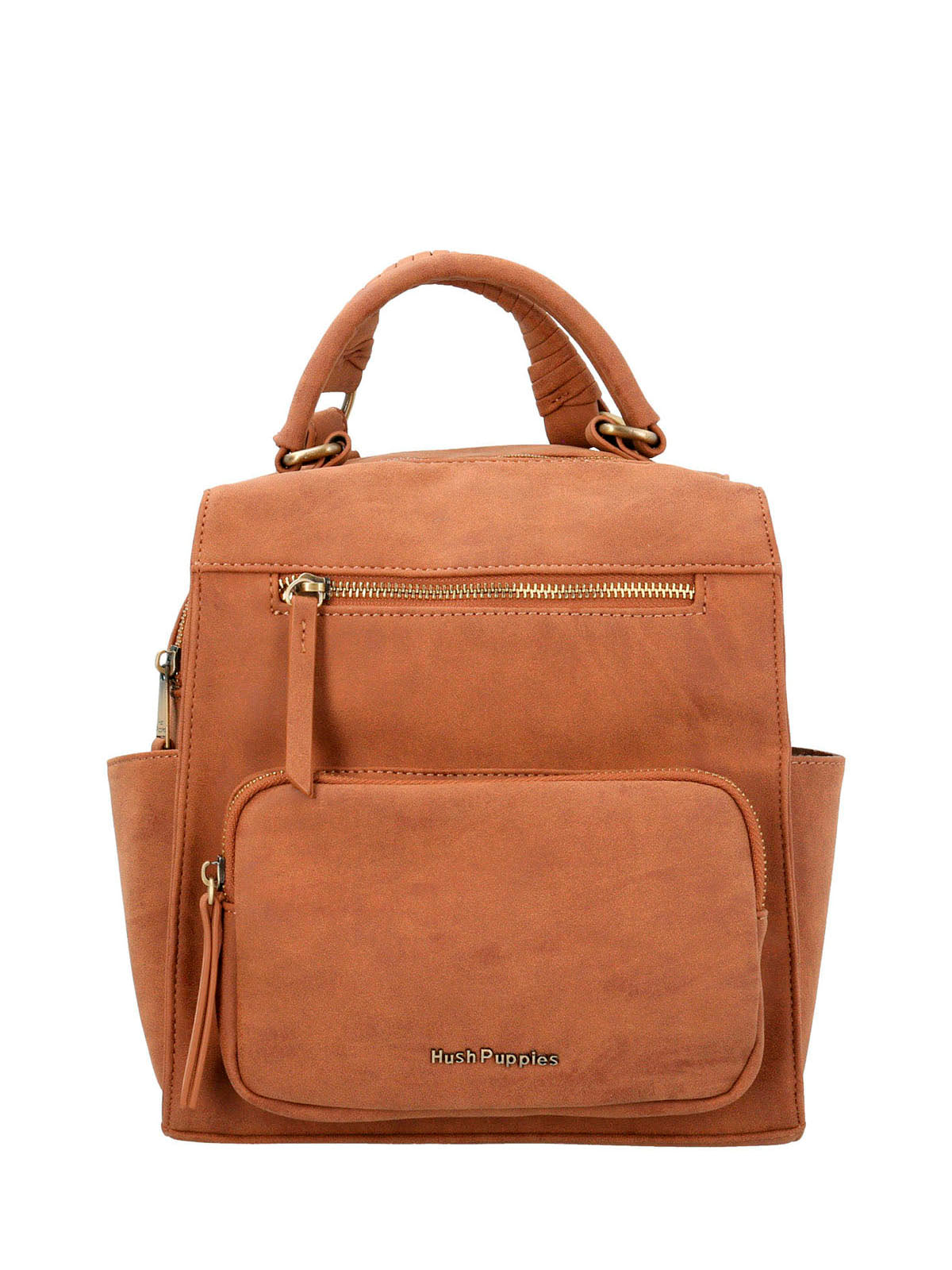 Cartera Mochila Ecocuero Mujer Date Backbag Café Hush Puppies | Hush Puppies