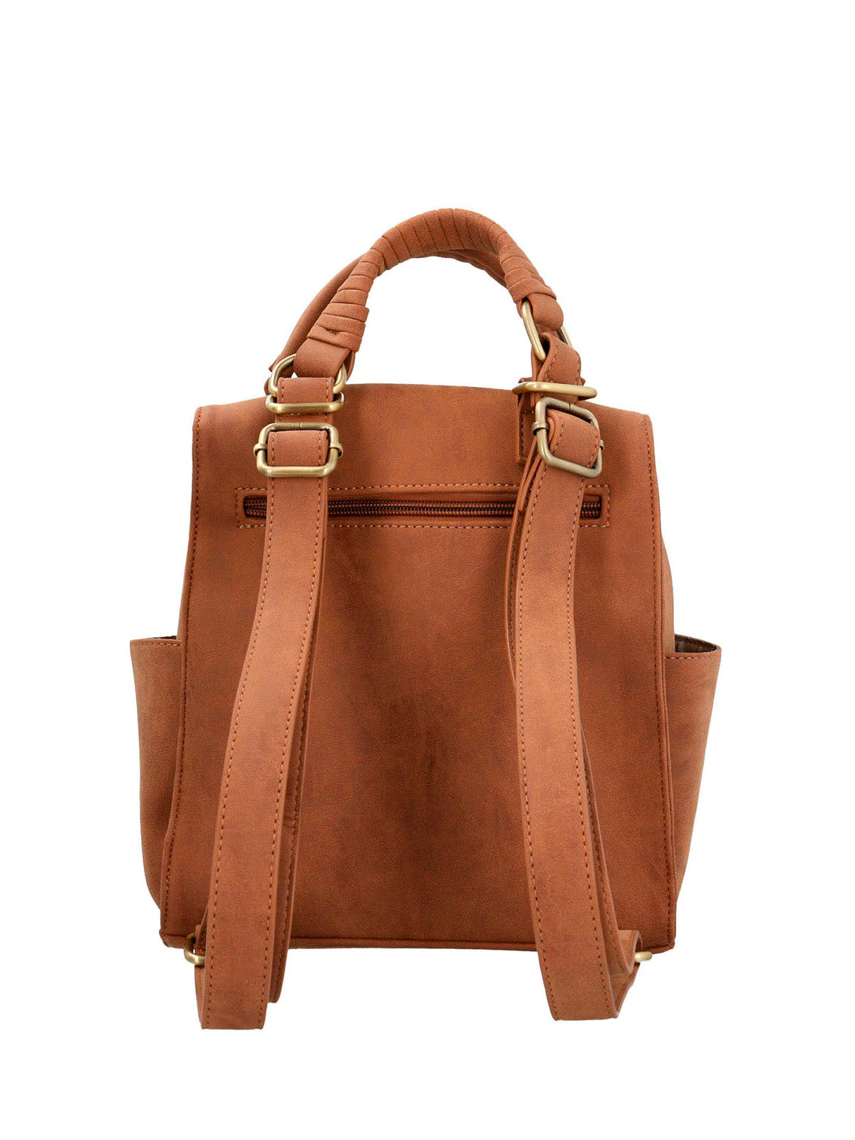 Cartera Mochila Ecocuero Mujer Date Backbag Café Hush Puppies | Hush Puppies