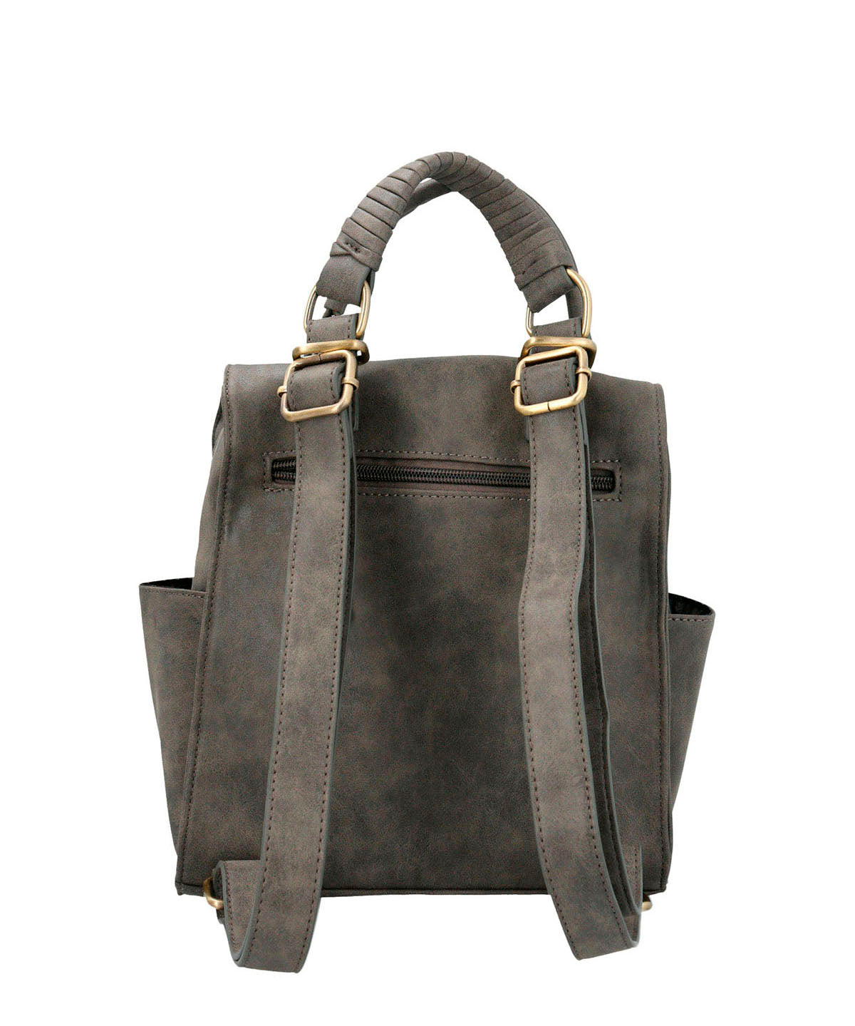 Cartera Mochila Ecocuero Mujer Date Backbag Gris Hush Puppies | Hush Puppies