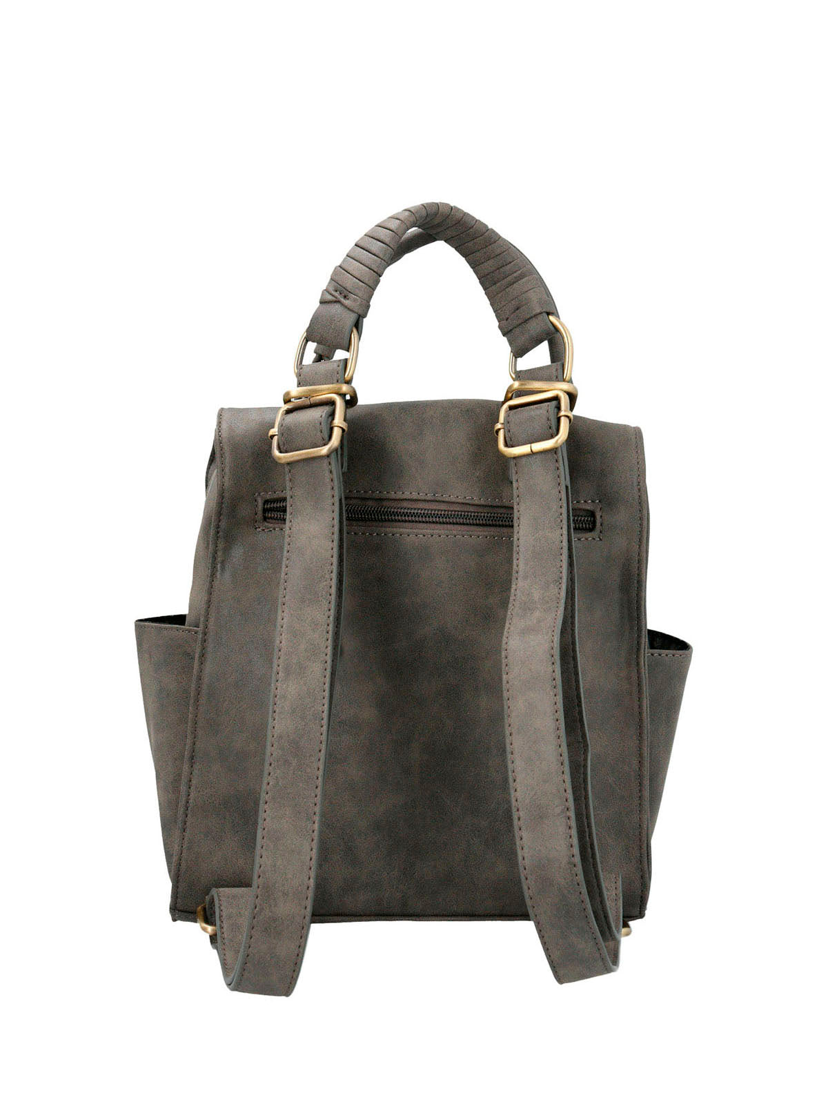 Cartera Mochila Ecocuero Mujer Date Backbag Gris Hush Puppies | Hush Puppies