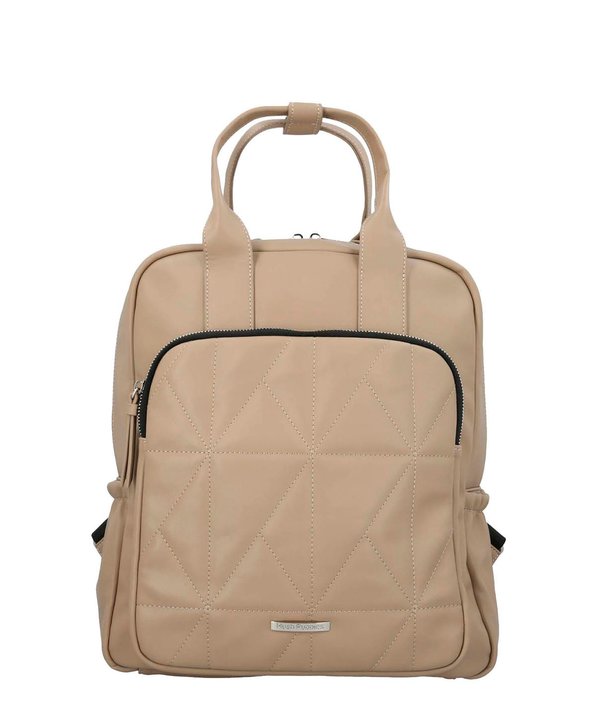 Mochila Ecocuero Mujer Quilt Back Beige/Crudo Hush Puppies | Hush Puppies