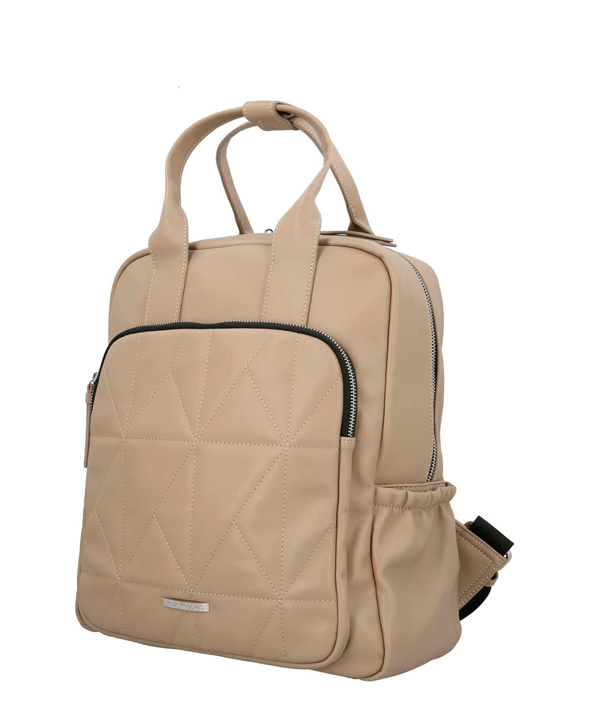 Mochila Ecocuero Mujer Quilt Back Beige/Crudo Hush Puppies | Hush Puppies