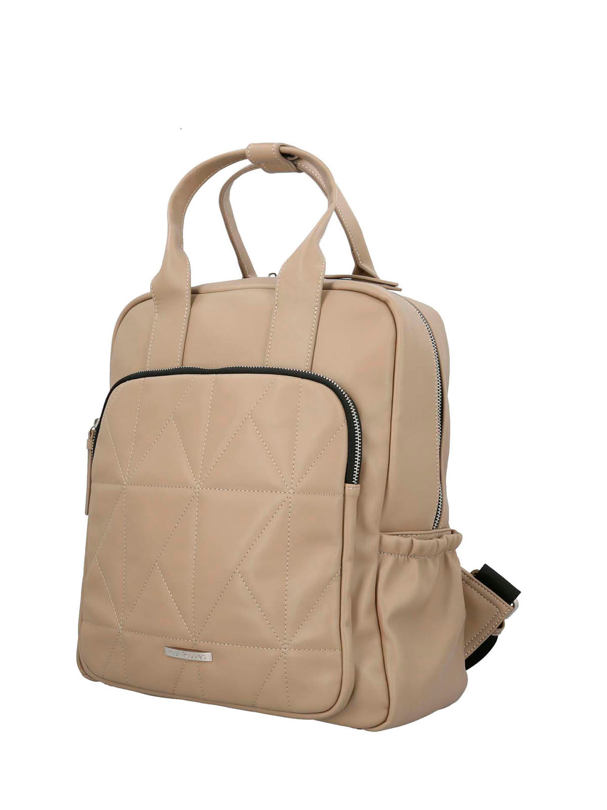 Mochila Ecocuero Mujer Quilt Back Beige/Crudo Hush Puppies | Hush Puppies