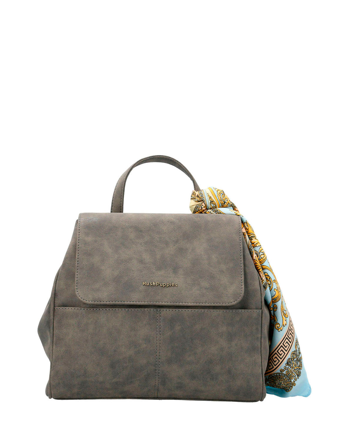 Mochila Ecocuero Mujer Daisy Back Gris Hush Puppies | Hush Puppies