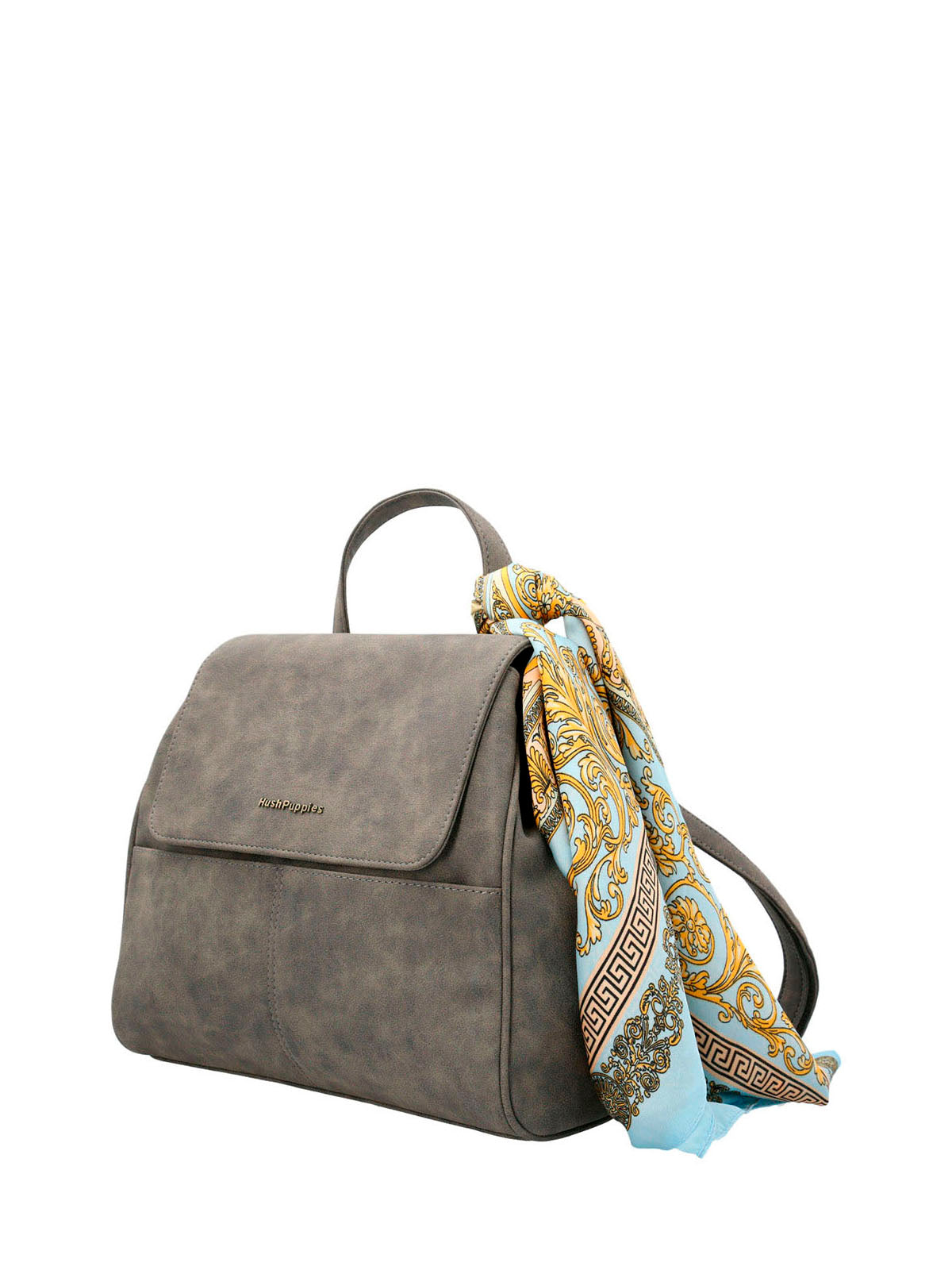 Mochila Ecocuero Mujer Daisy Back Gris Hush Puppies | Hush Puppies