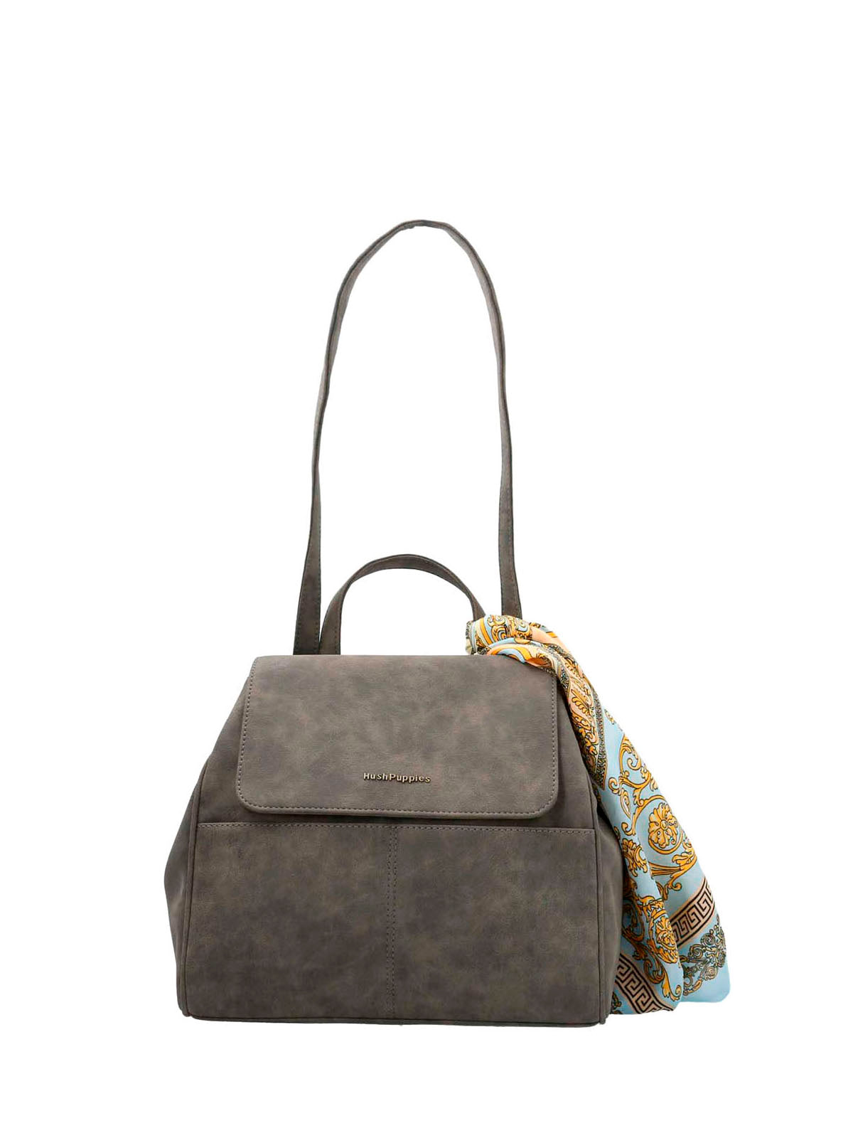 Mochila Ecocuero Mujer Daisy Back Gris Hush Puppies | Hush Puppies