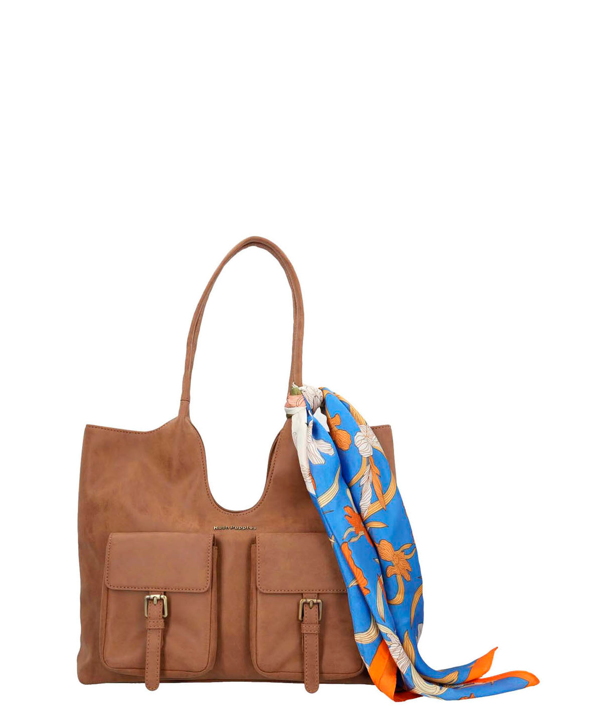 Cartera Ecocuero Mujer Donna Bag Café Hush Puppies | Hush Puppies