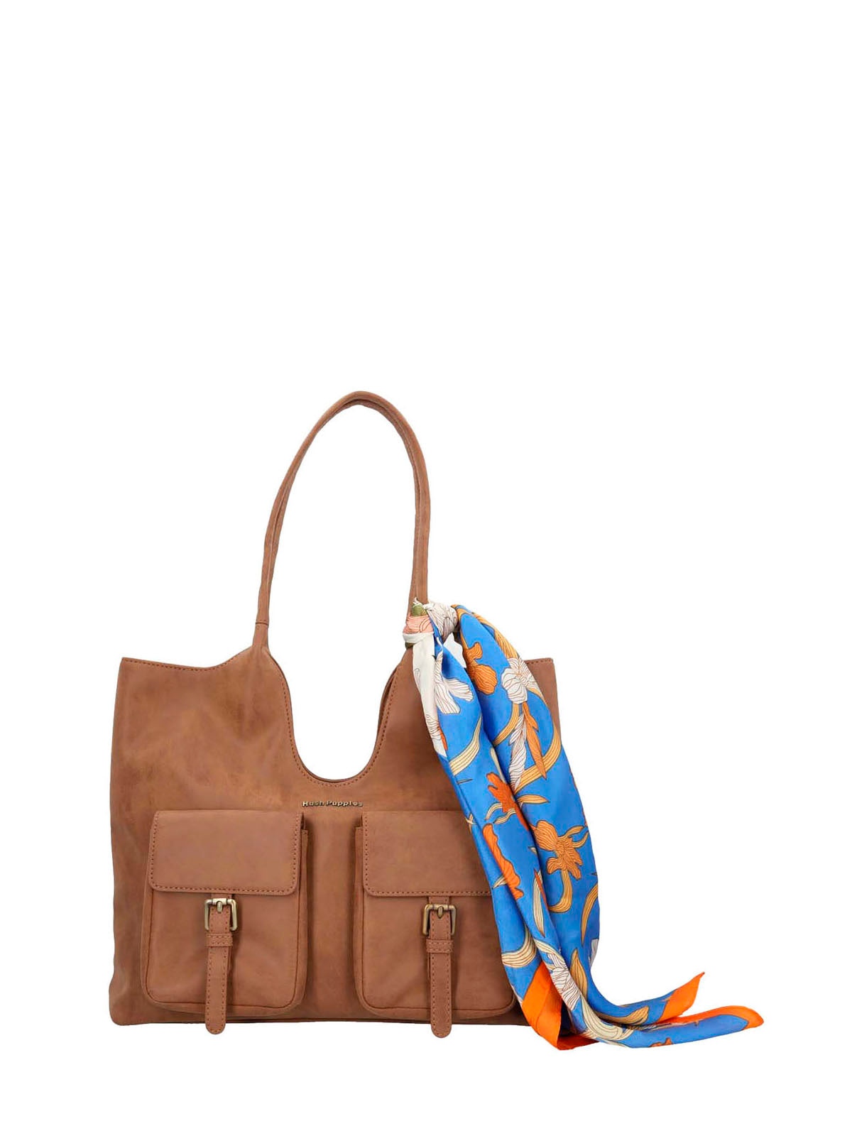 Cartera Ecocuero Mujer Donna Bag Café Hush Puppies | Hush Puppies