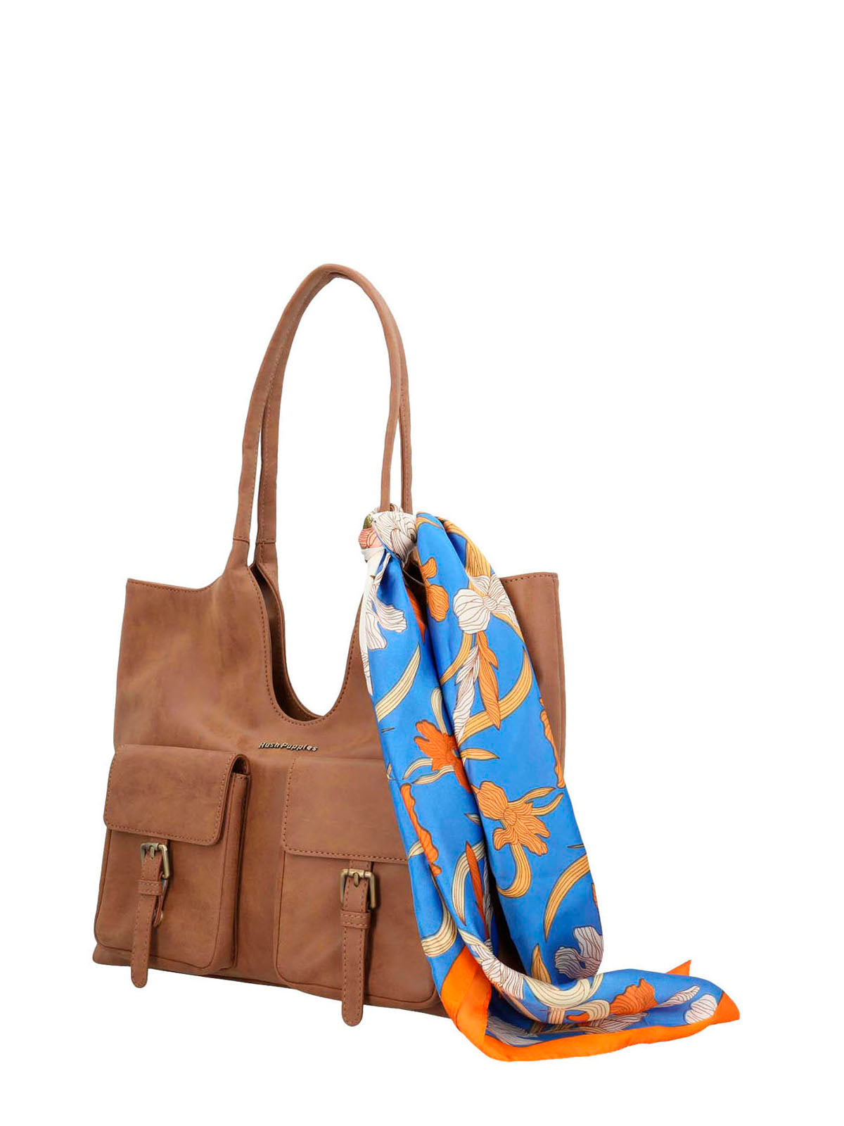Cartera Ecocuero Mujer Donna Bag Café Hush Puppies | Hush Puppies