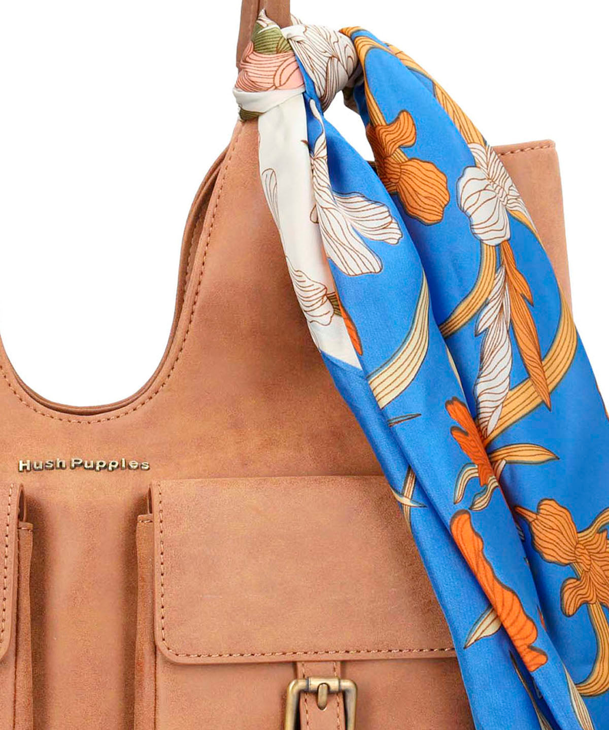 Cartera Ecocuero Mujer Donna Bag Café Hush Puppies | Hush Puppies