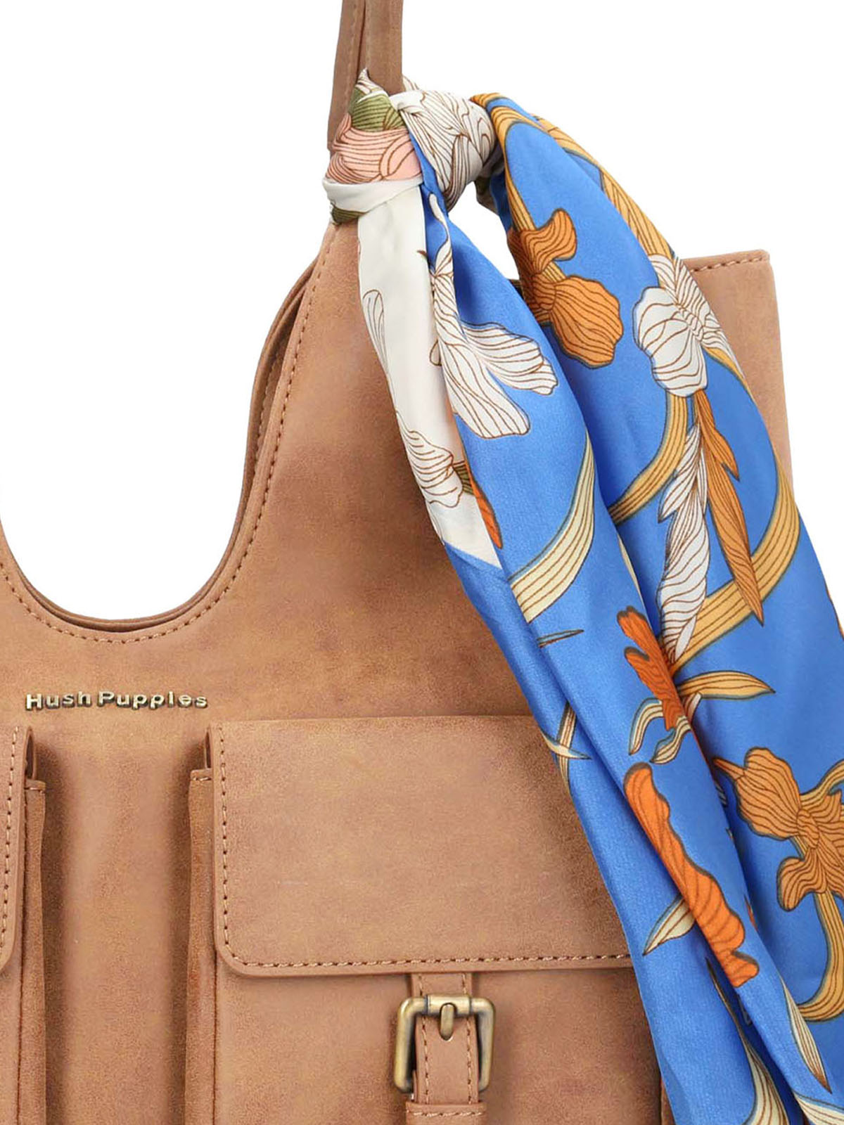 Cartera Ecocuero Mujer Donna Bag Café Hush Puppies | Hush Puppies