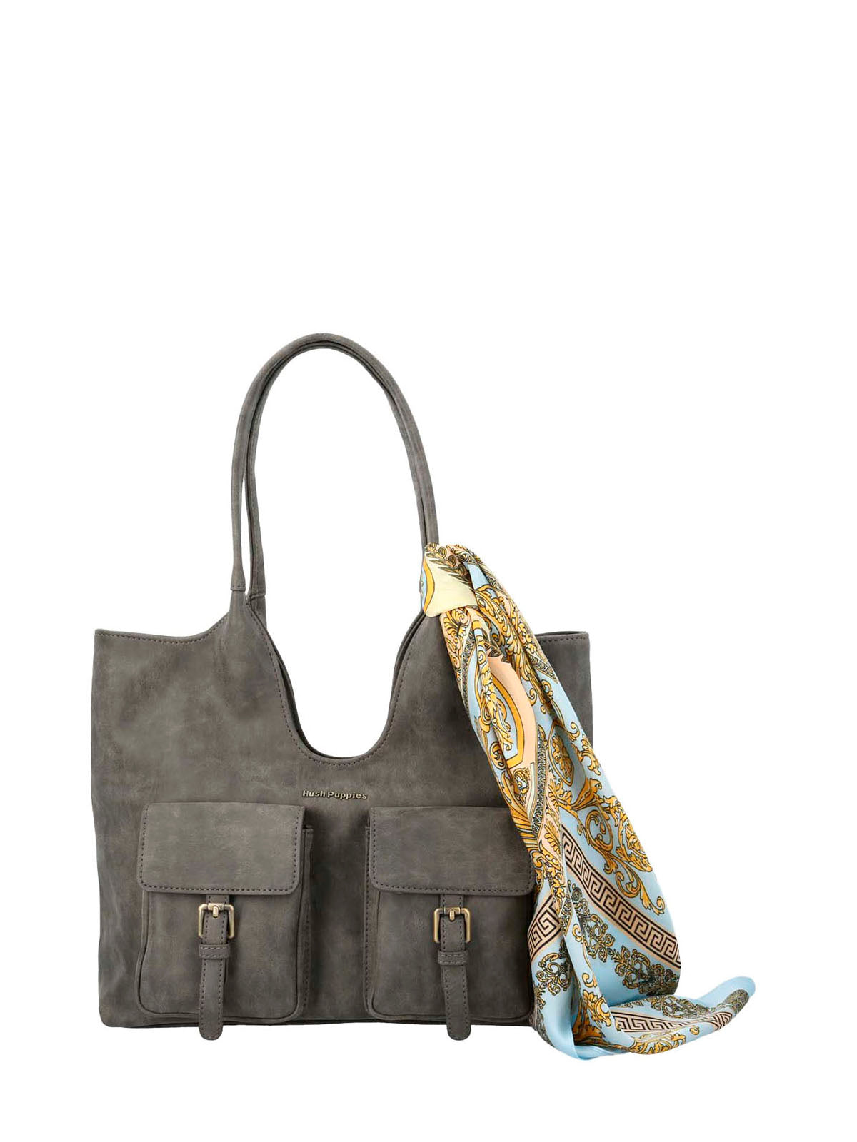 Cartera Ecocuero Mujer Donna Bag Gris Hush Puppies | Hush Puppies