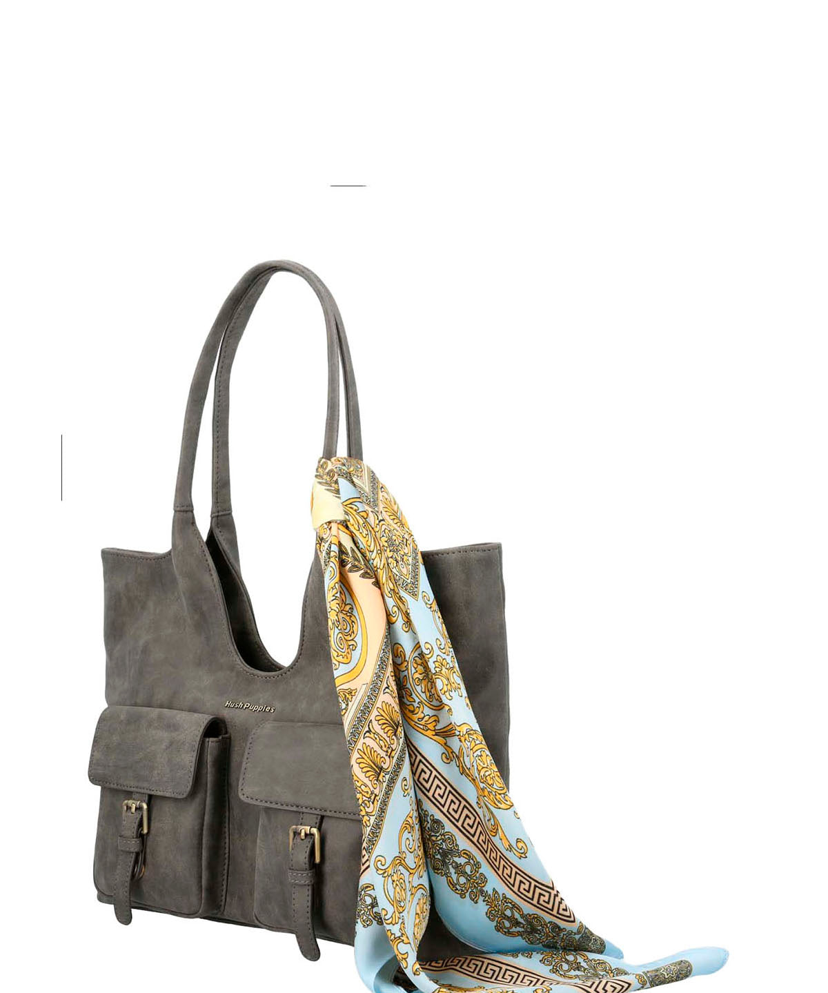 Cartera Ecocuero Mujer Donna Bag Gris Hush Puppies | Hush Puppies