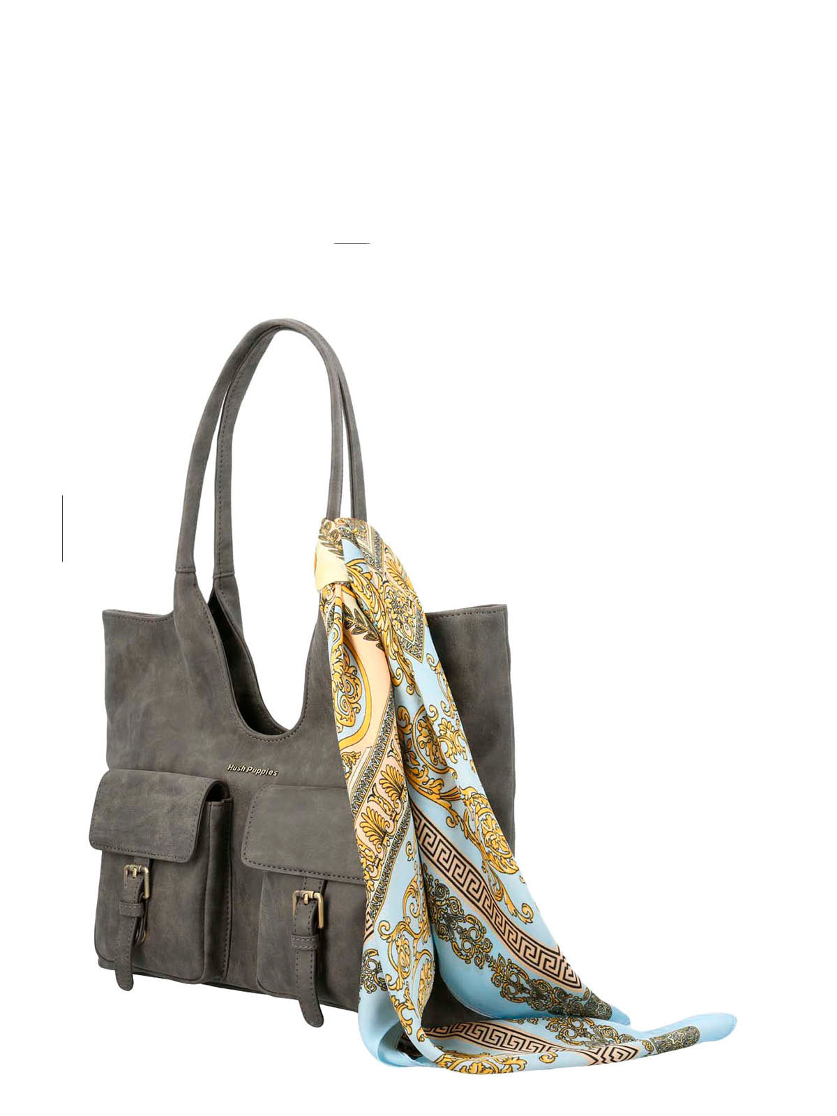 Cartera Ecocuero Mujer Donna Bag Gris Hush Puppies | Hush Puppies