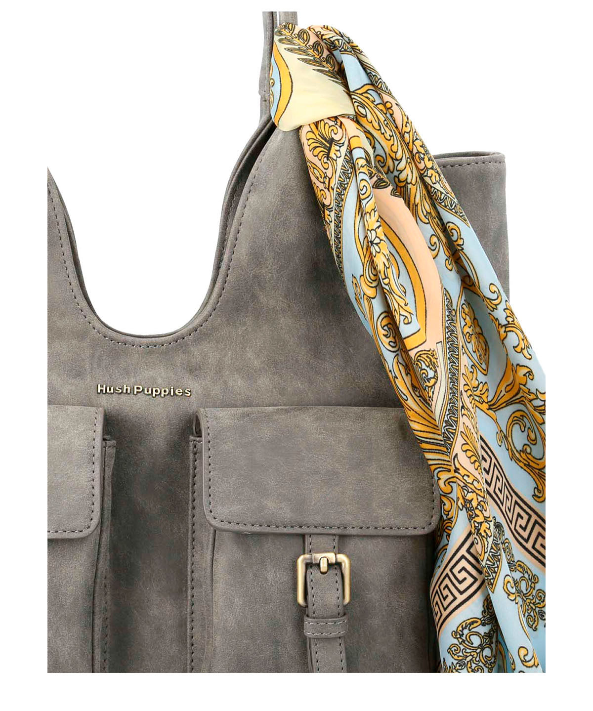 Cartera Ecocuero Mujer Donna Bag Gris Hush Puppies | Hush Puppies