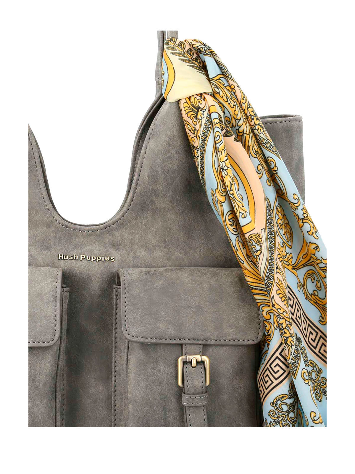 Cartera Ecocuero Mujer Donna Bag Gris Hush Puppies | Hush Puppies