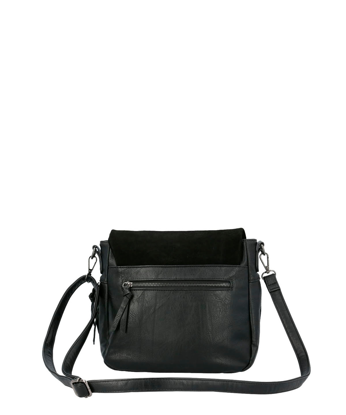 Cartera Ecocuero Mujer Leonni Cross Negro Hush Puppies | Hush Puppies