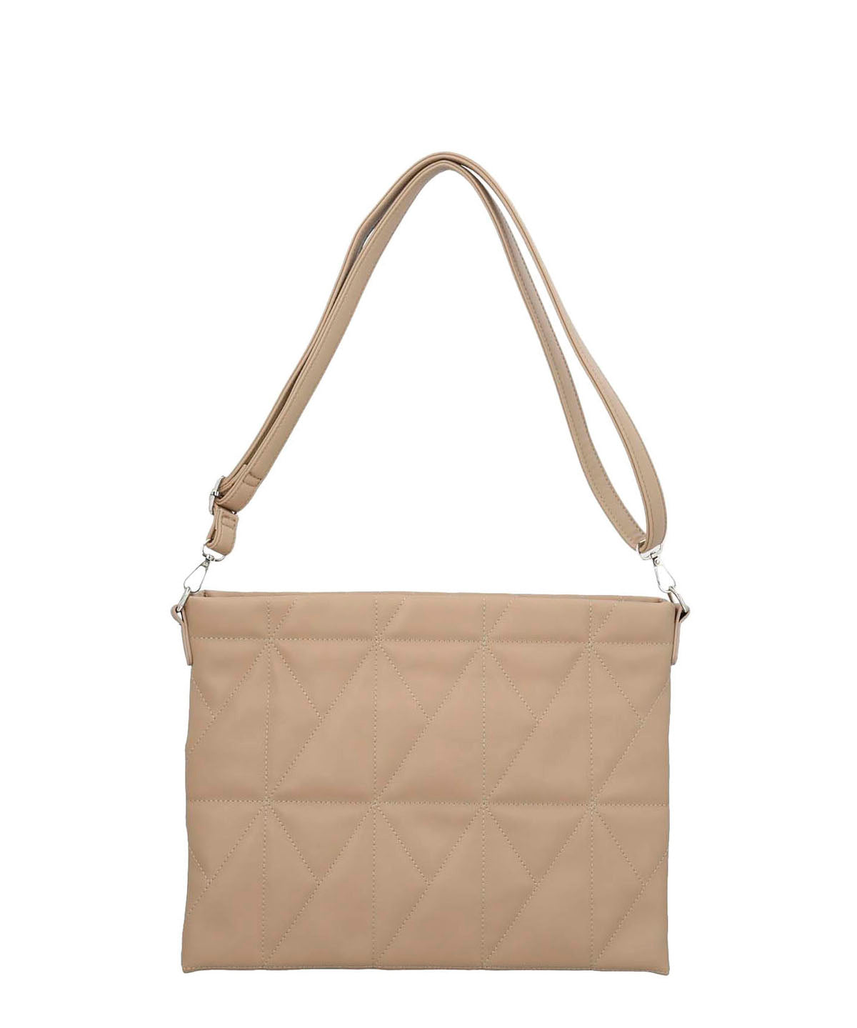 Bolso Notebook Ecocuero Mujer Quilt Case Beige/Crudo Hush Puppies | Hush Puppies