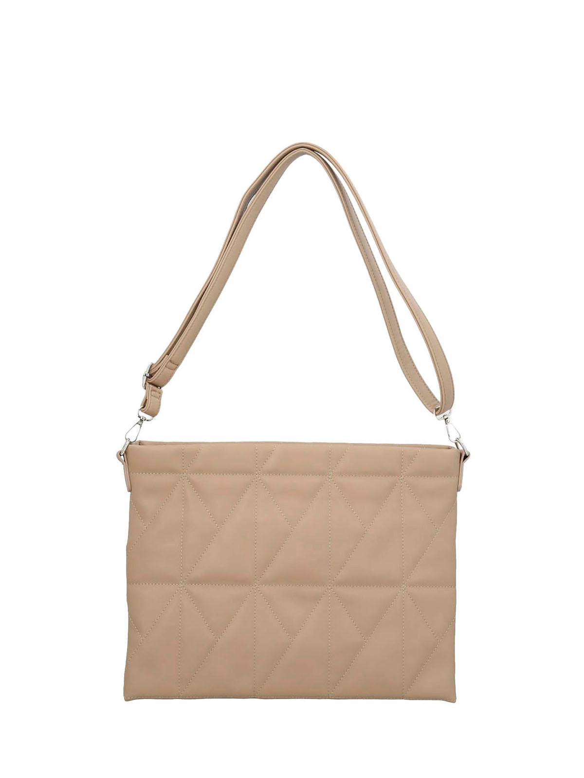 Bolso Notebook Ecocuero Mujer Quilt Case Beige/Crudo Hush Puppies | Hush Puppies