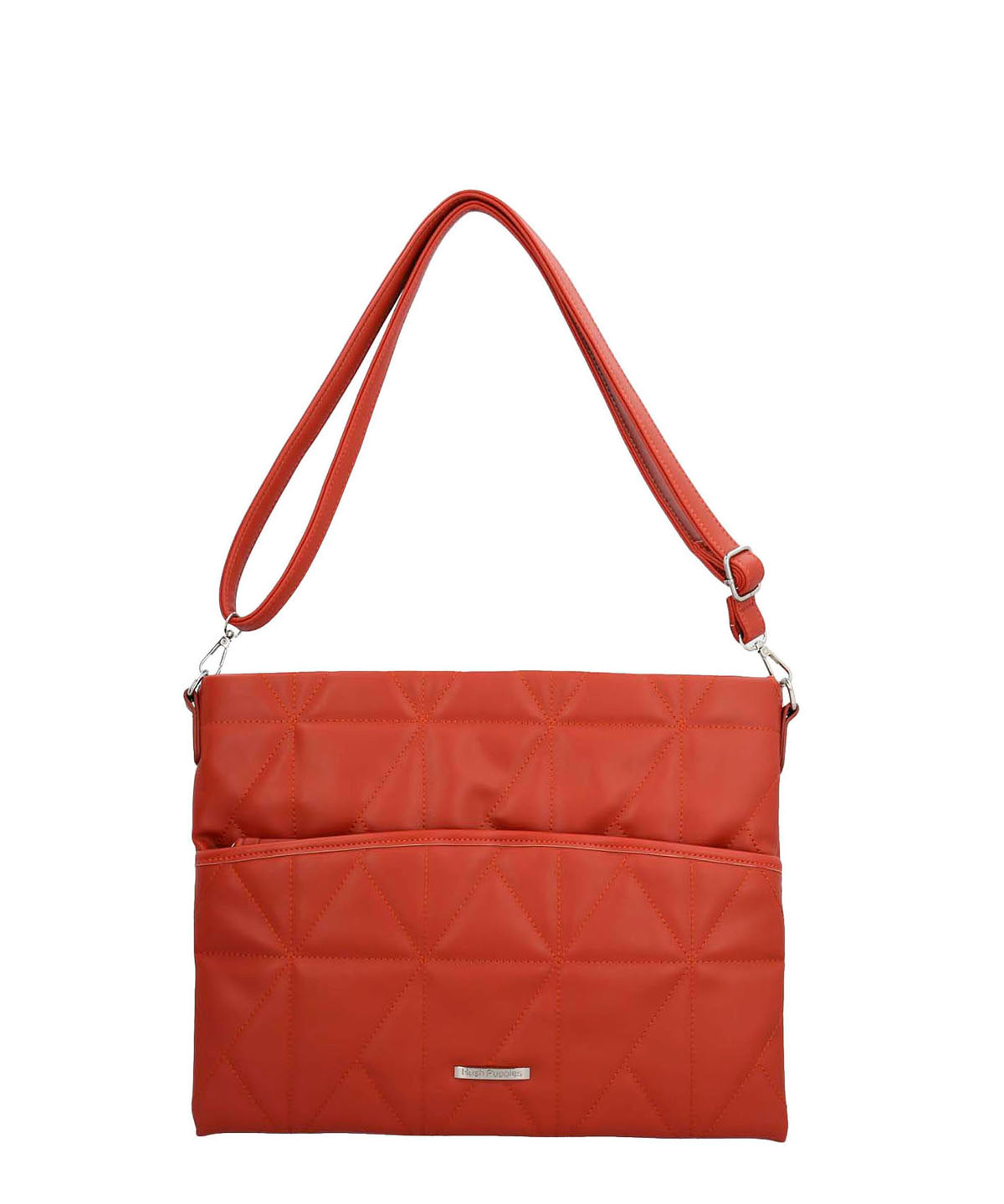 Bolso Notebook Ecocuero Mujer Quilt Case Naranjo Hush Puppies | Hush Puppies