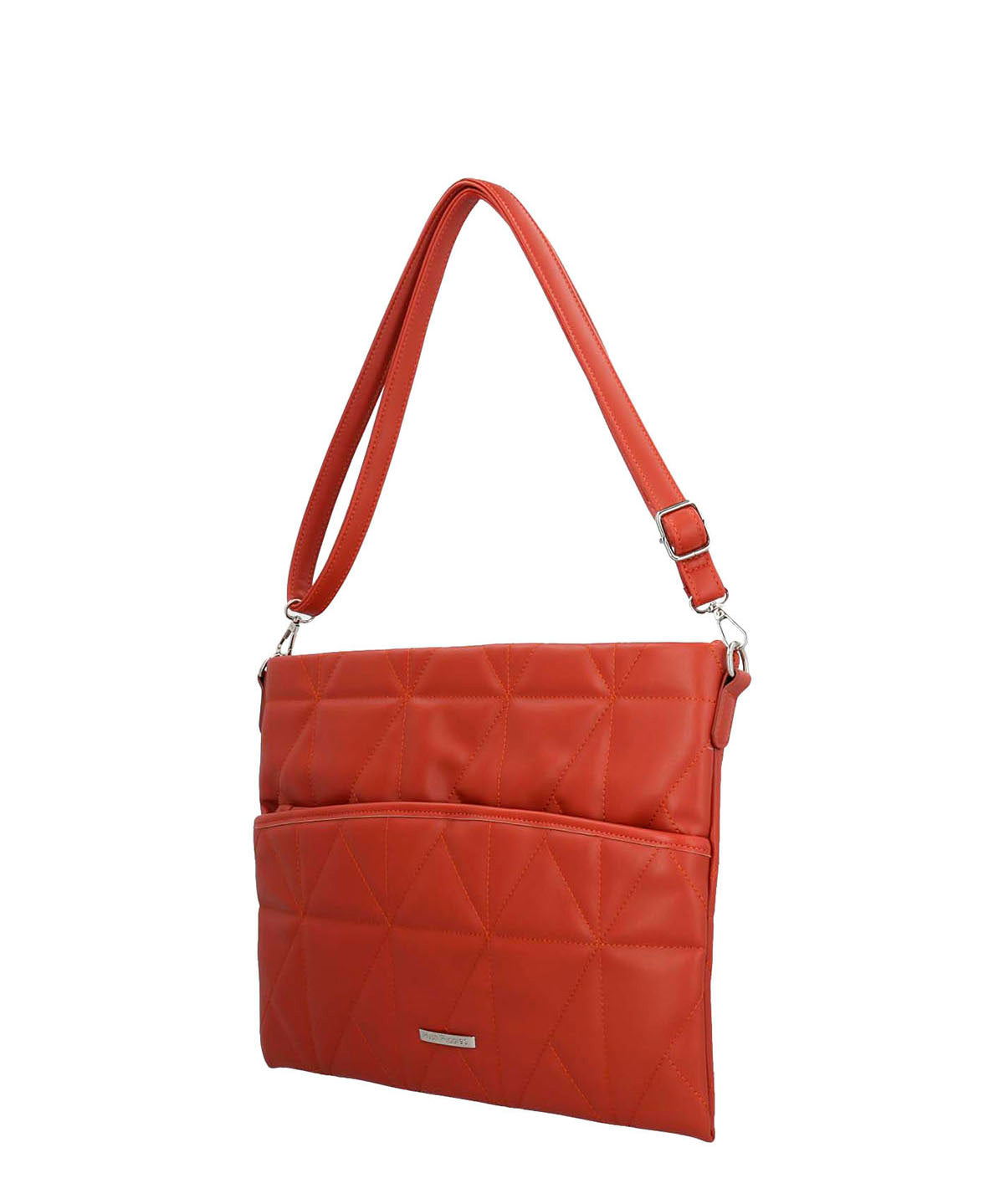 Bolso Notebook Ecocuero Mujer Quilt Case Naranjo Hush Puppies | Hush Puppies