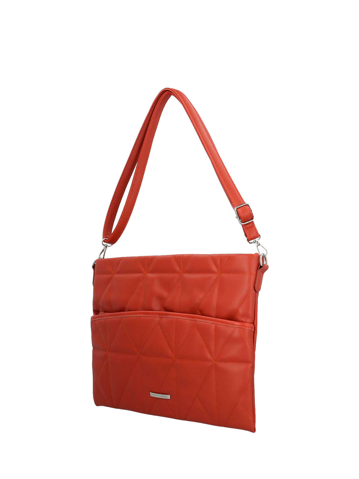 Bolso Notebook Ecocuero Mujer Quilt Case Naranjo Hush Puppies | Hush Puppies