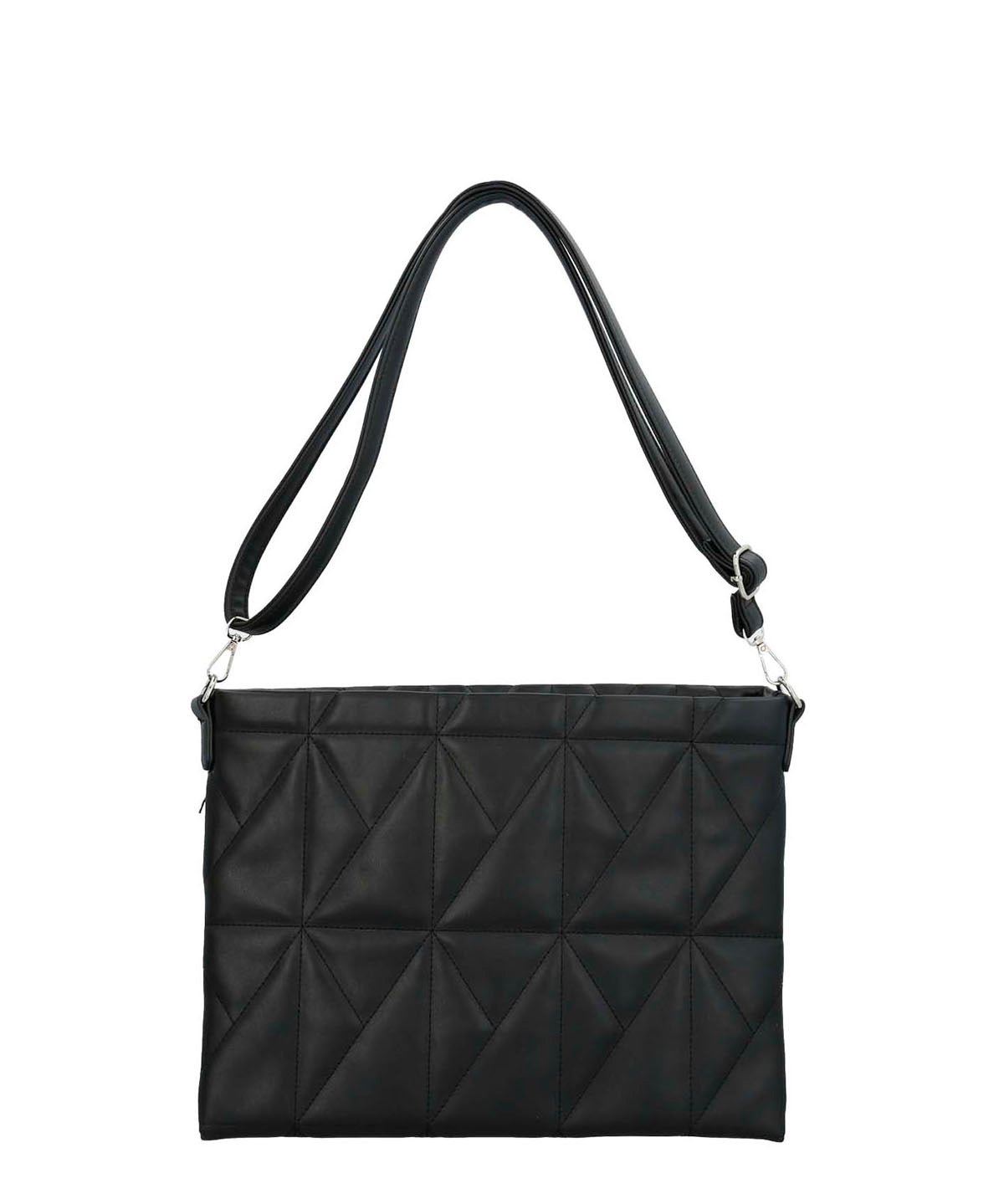 Bolso Notebook Ecocuero Mujer Quilt Case Negro Hush Puppies | Hush Puppies
