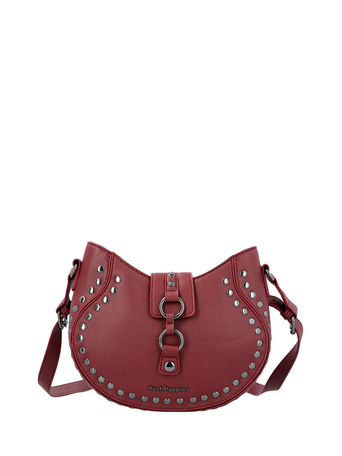 Cartera Ecocuero Mujer Karol Cross Rojo Hush Puppies
