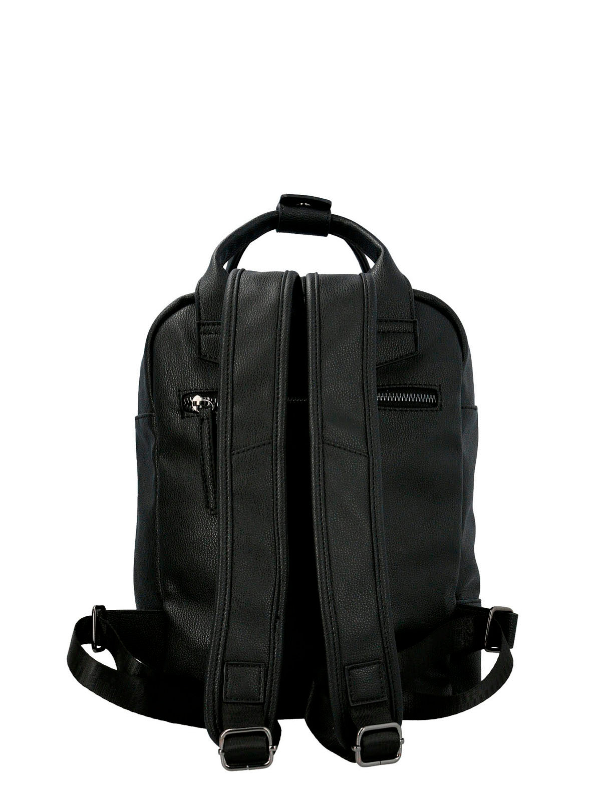 Mochila Ecocuero Mujer Karol Back Negro Hush Puppies | Hush Puppies