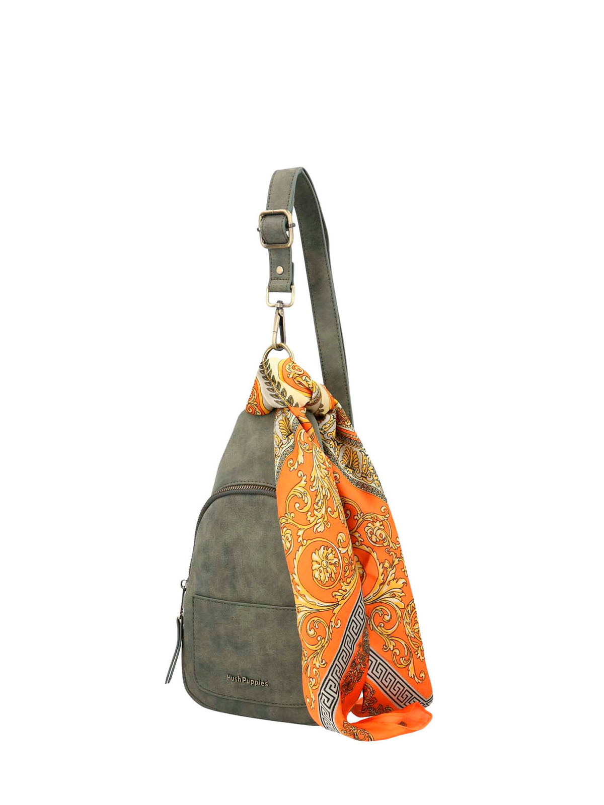 Cartera Ecocuero Mujer Dalya Cross Verde Hush Puppies | Hush Puppies