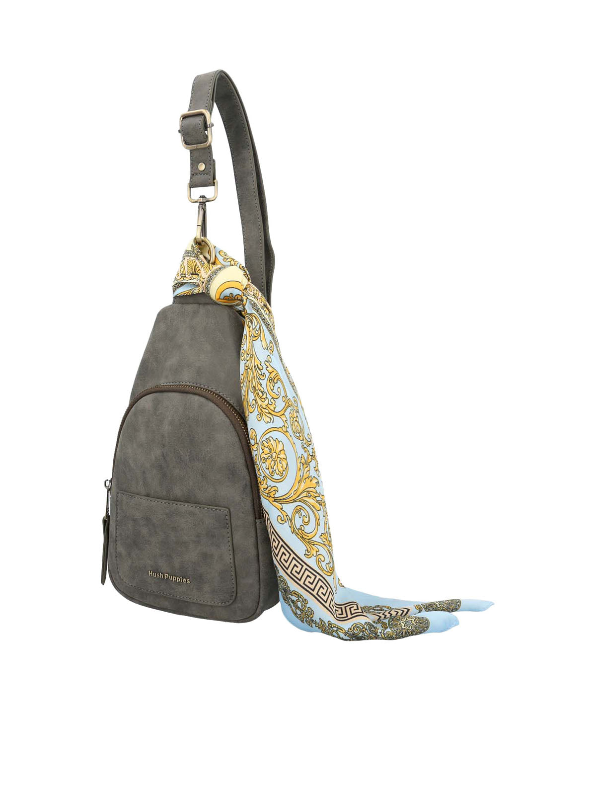 Cartera Ecocuero Mujer Dalya Cross Gris Hush Puppies | Hush Puppies