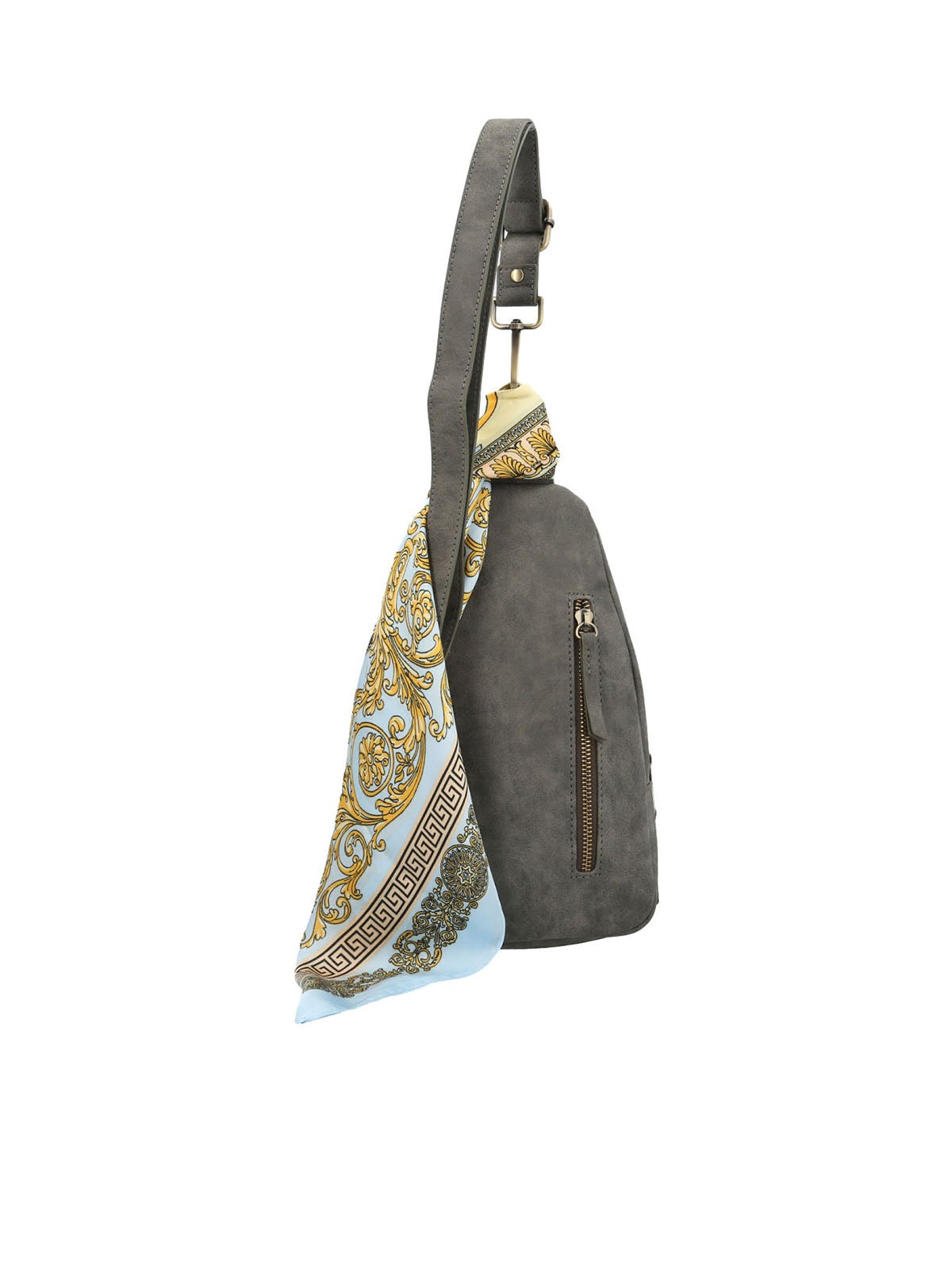 Cartera Ecocuero Mujer Dalya Cross Gris Hush Puppies | Hush Puppies