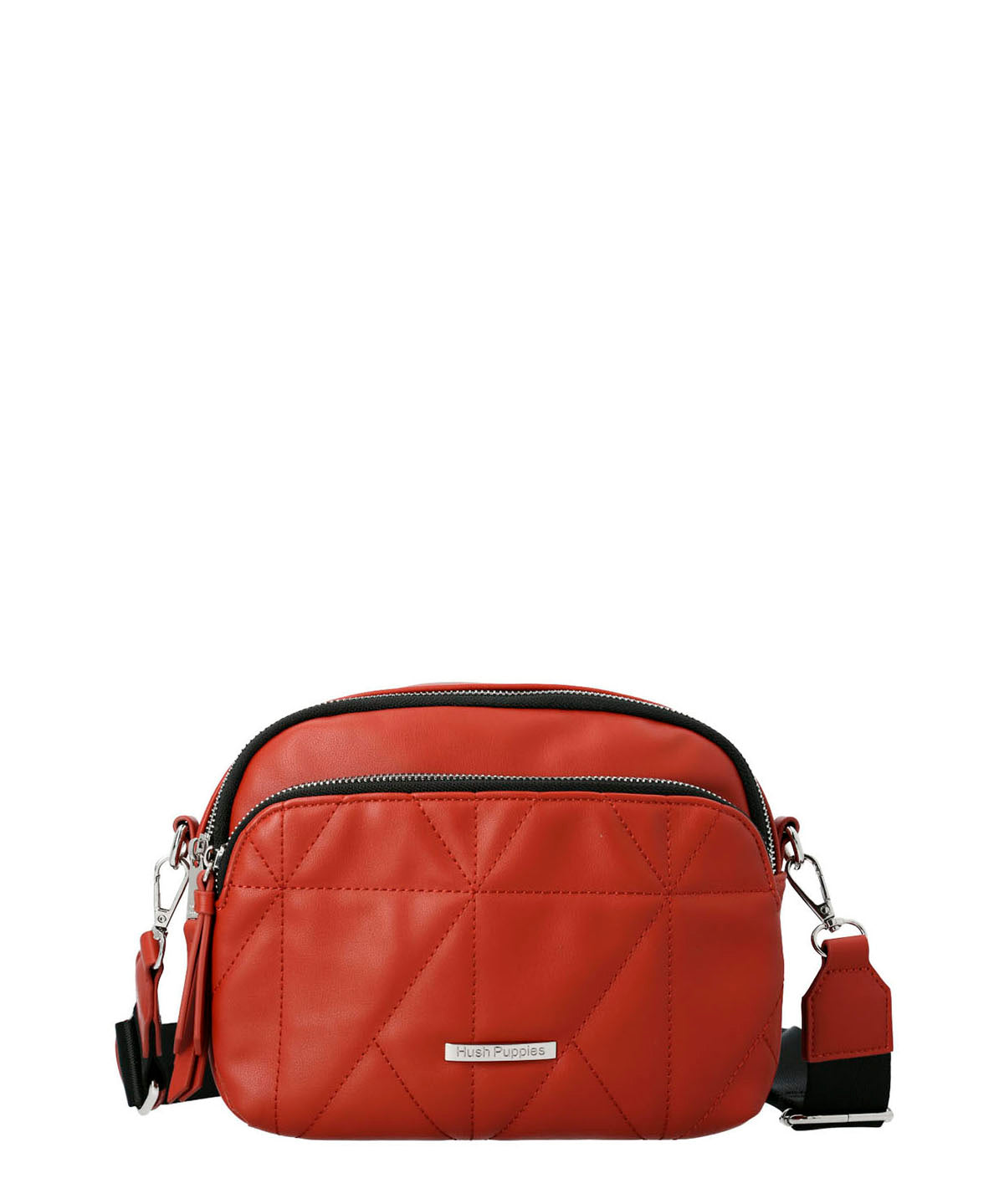 Cartera Ecocuero Mujer Quilt Cross Naranjo Hush Puppies | Hush Puppies