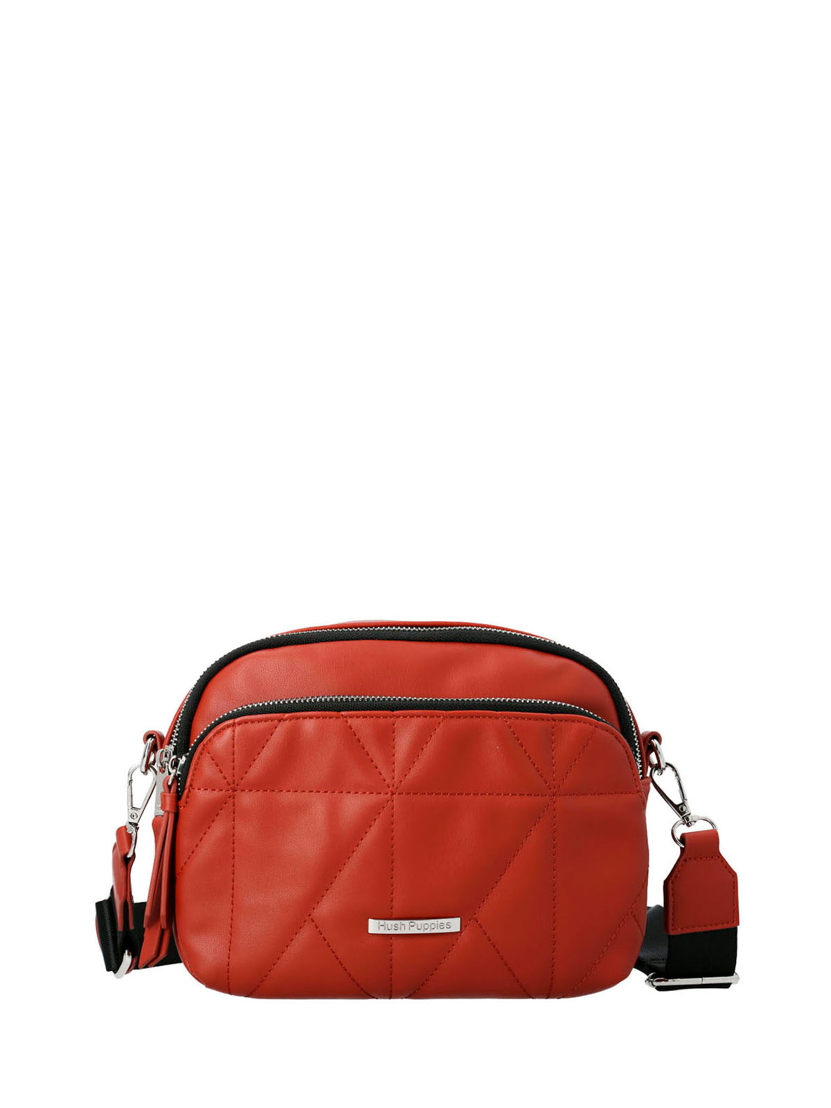 Cartera Ecocuero Mujer Quilt Cross Naranjo Hush Puppies | Hush Puppies