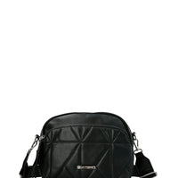 Cartera Ecocuero Mujer Quilt Cross Negro Hush Puppies | Hush Puppies