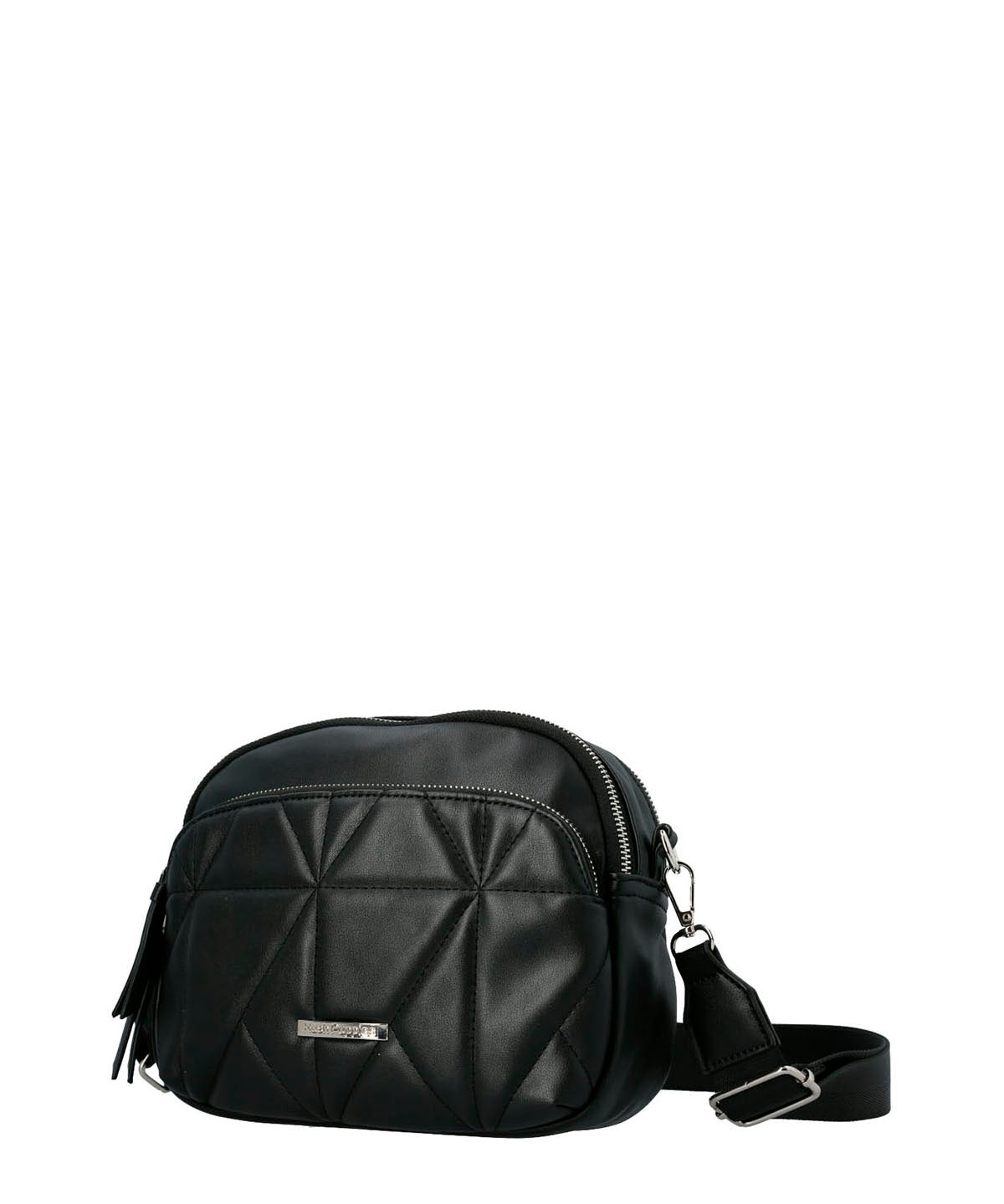 Cartera Ecocuero Mujer Quilt Cross Negro Hush Puppies | Hush Puppies