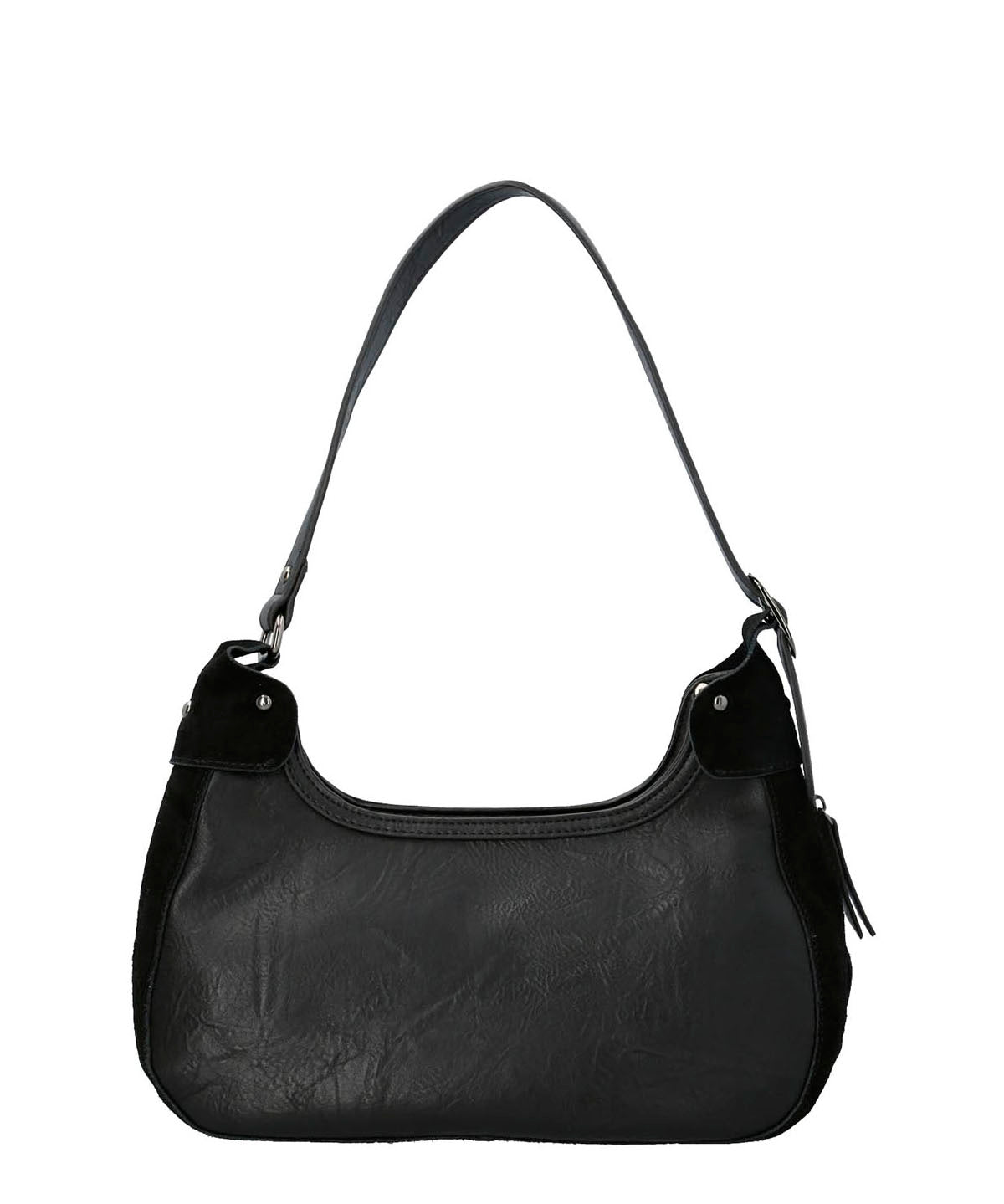 Cartera Ecocuero Mujer Lauren Hobo Negro Hush Puppies | Hush Puppies